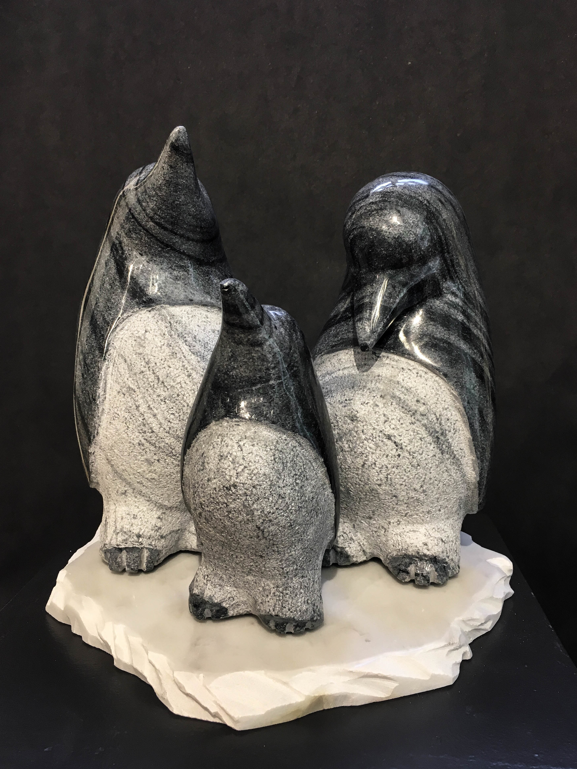 Penguin Family  by Gert Olsen