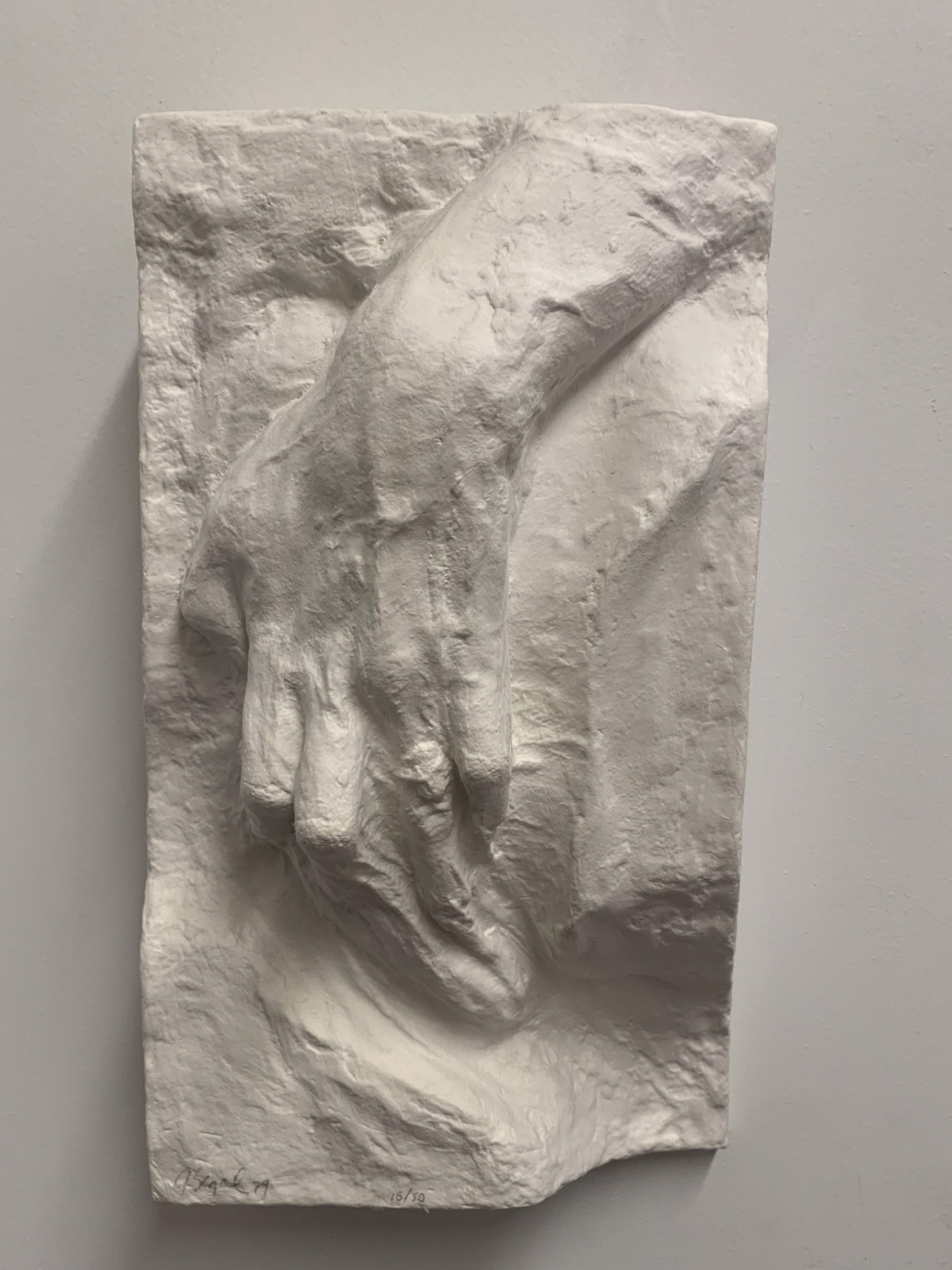 WOMAN'S HANDS by George Segal