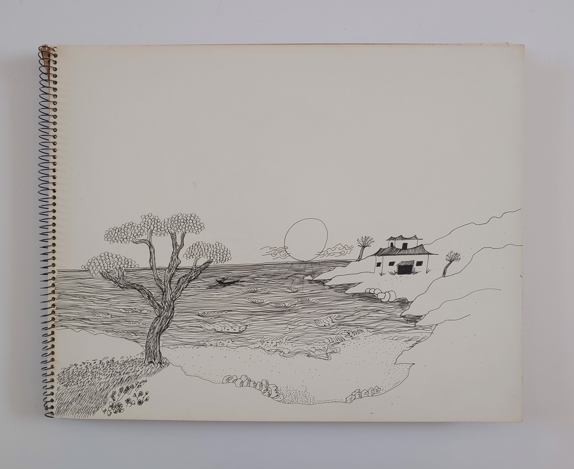 January 1972 Sketchbook by David Amdur