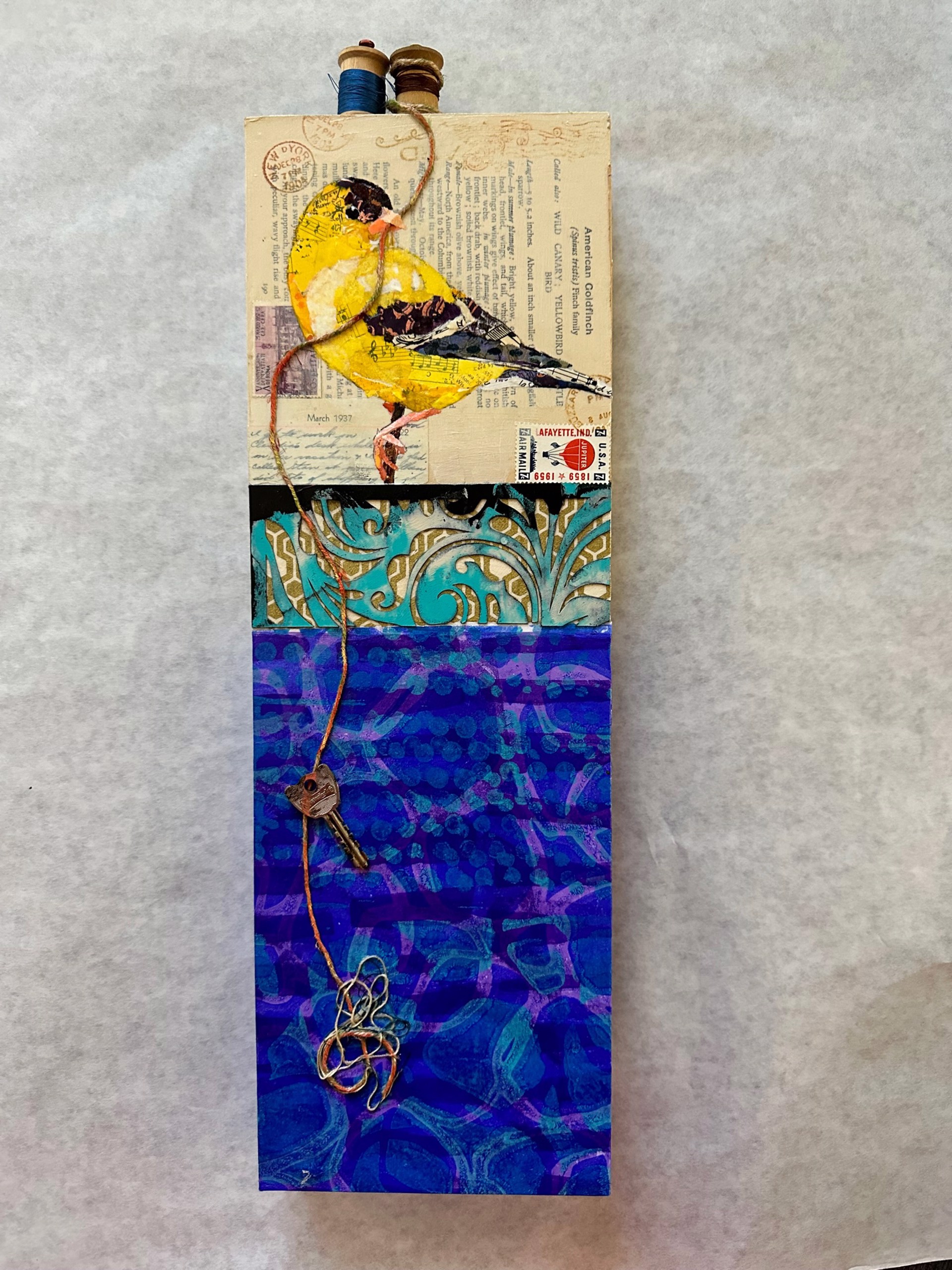 A Pinch of a Finch - SOLD by Elizabeth St. Hilaire