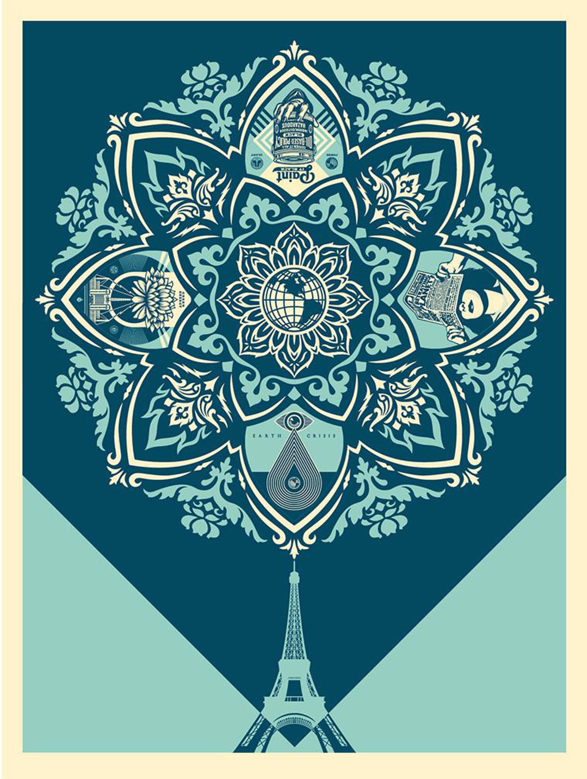 Delicate Balance by Shepard Fairey