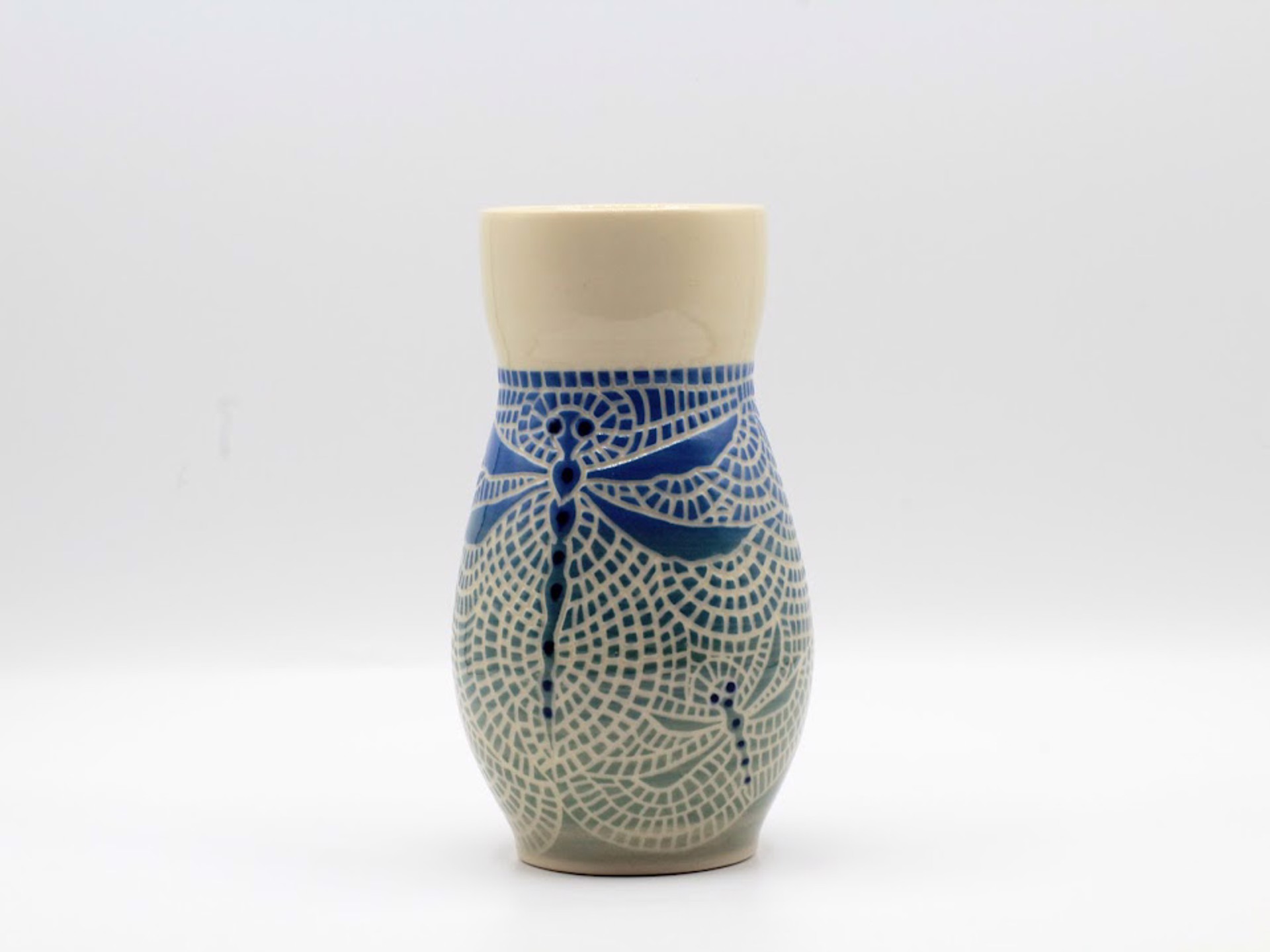 Dragonfly Vase Small by Kelly Price