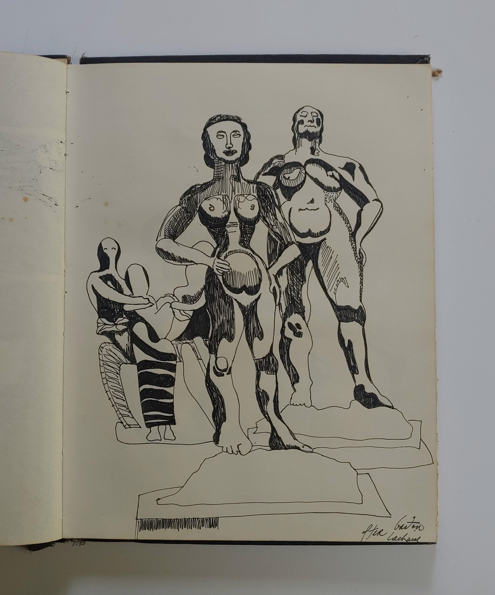 Undated Hardcover Sketchbook by David Amdur