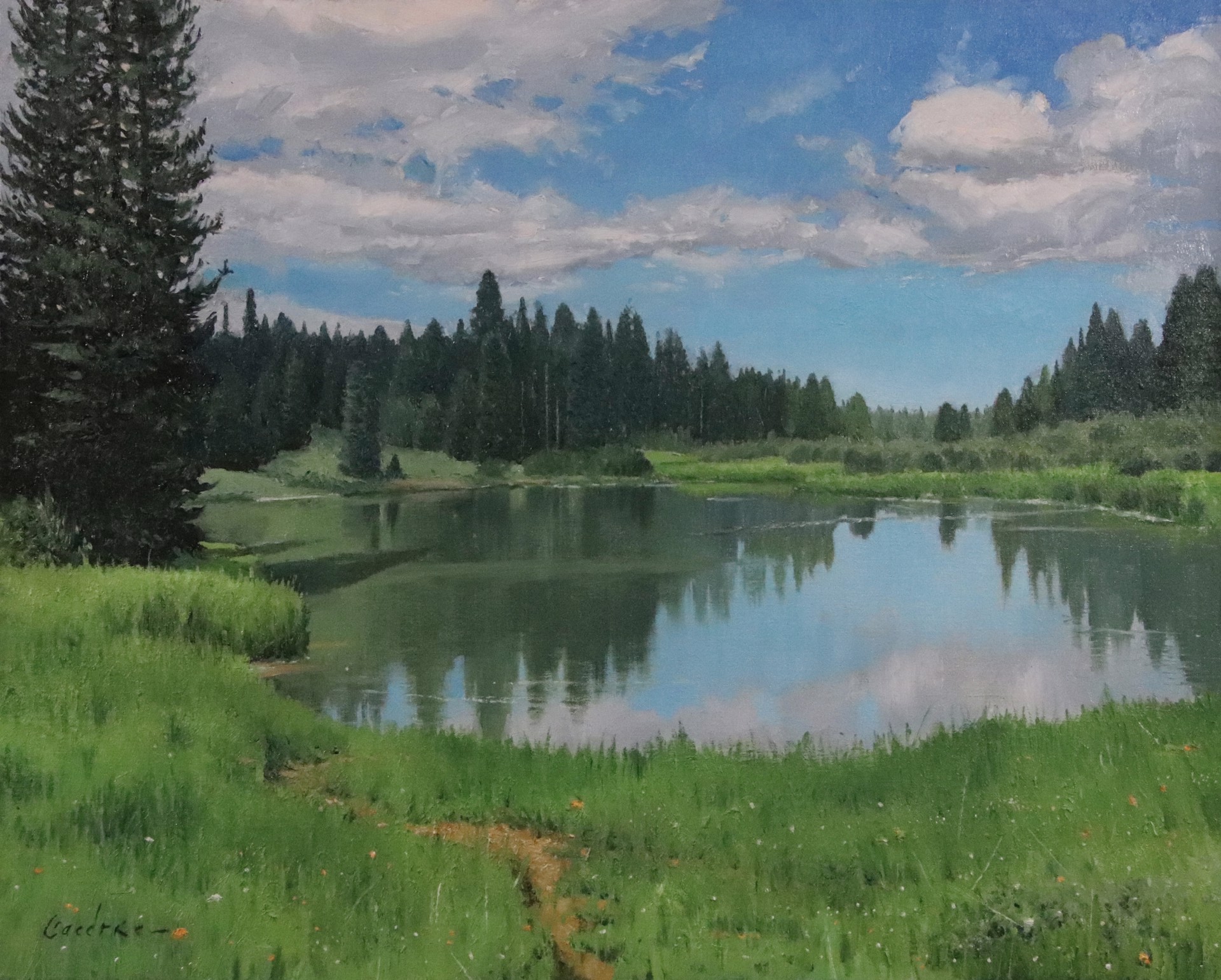 Beside Still Waters by Jake Gaedtke