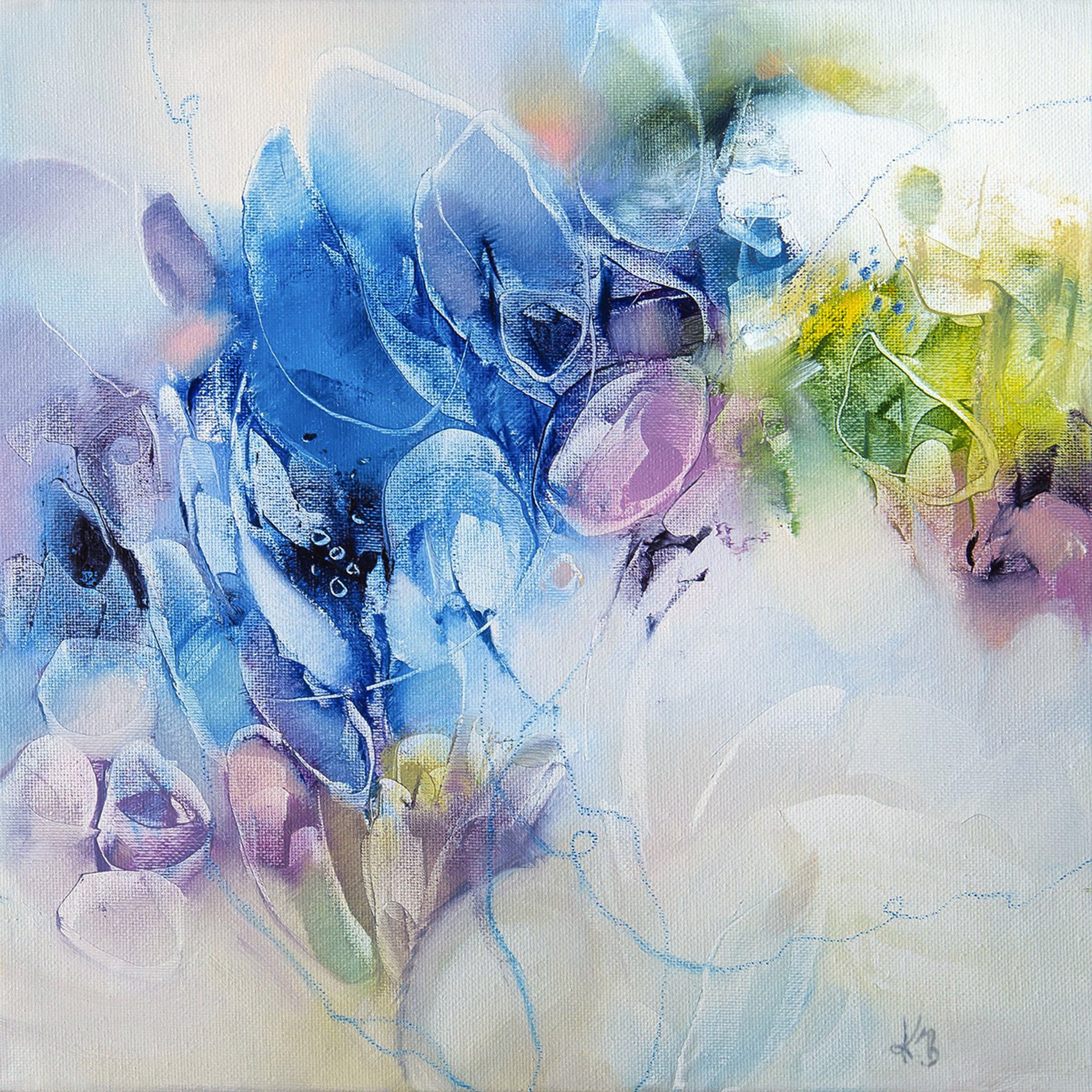 Prelude in Blue by Kasia Bruniany