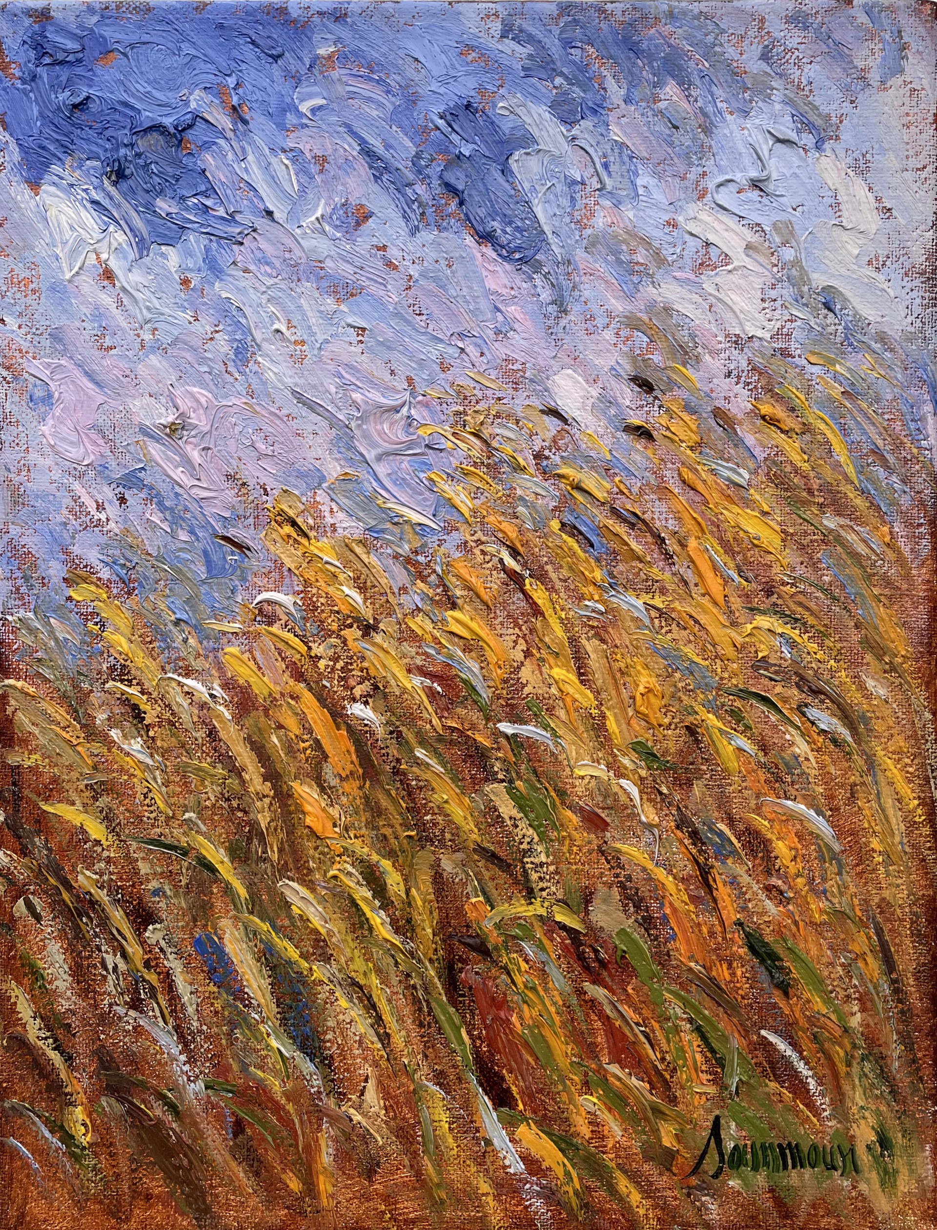 Champ de blé by Samir Sammoun