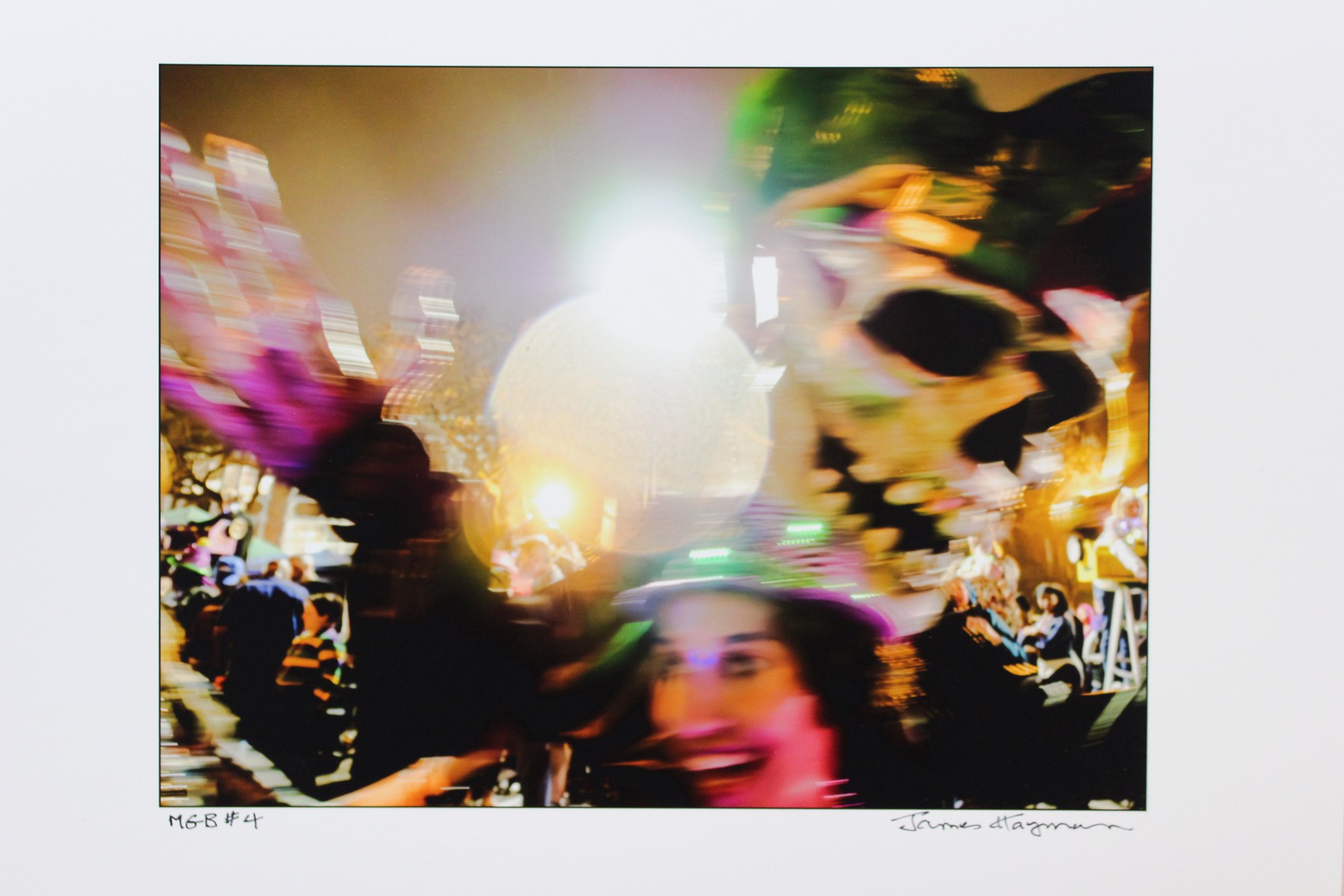 Mardi Gras Blur #4 (open edition) by James Hayman