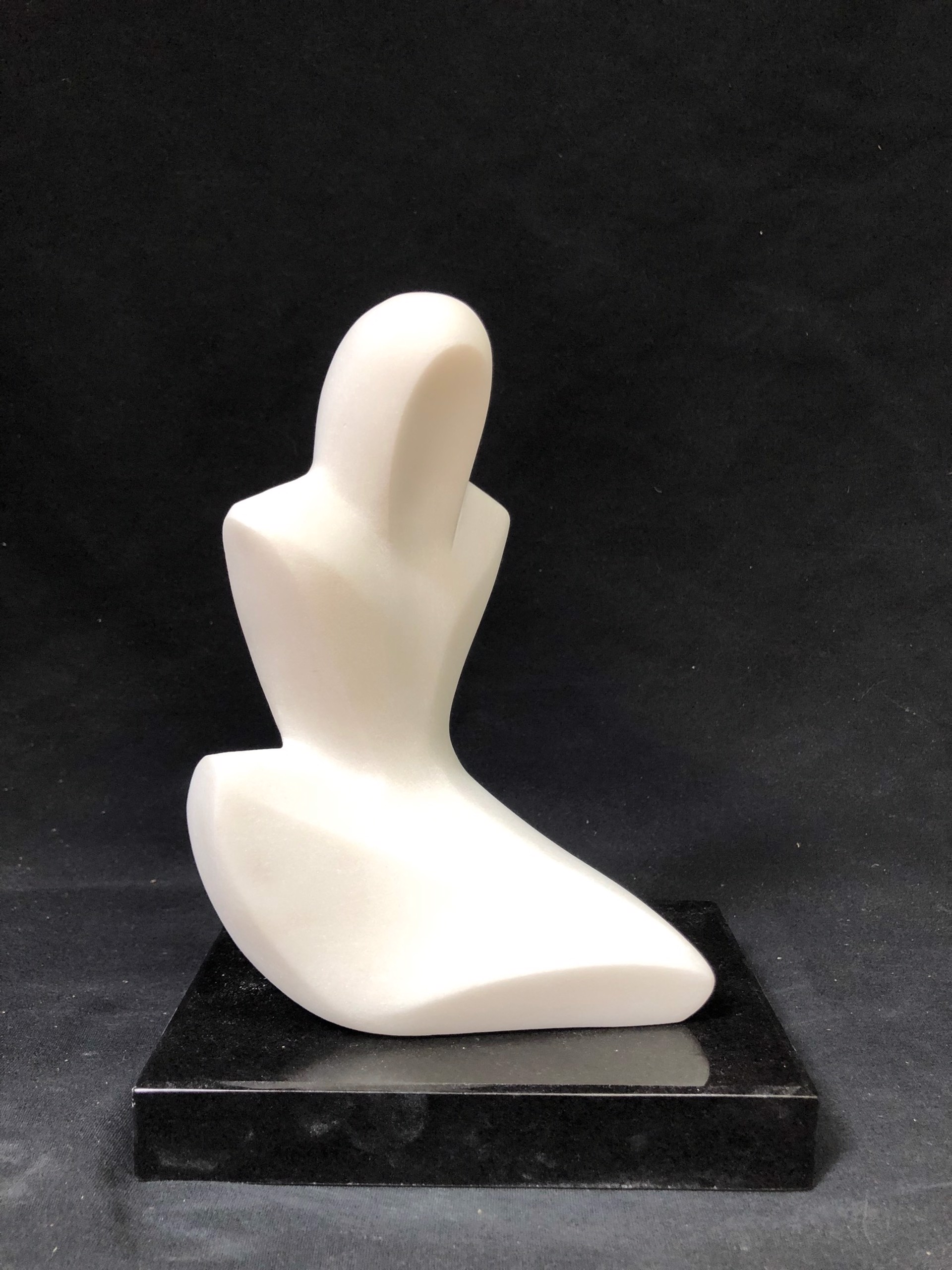 Seated Figure 2 (Maquette) by Steven Lustig