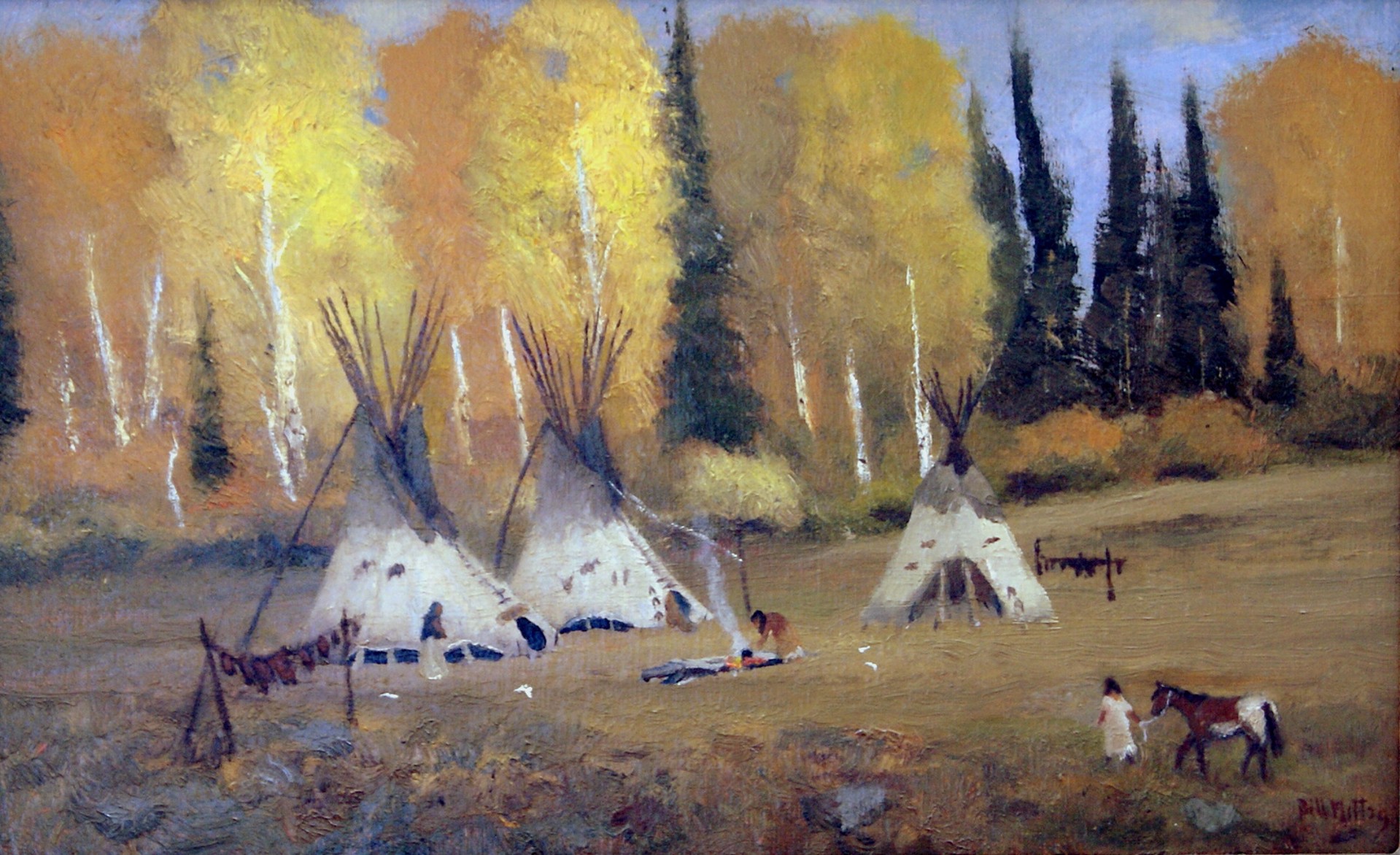 Song of the Aspens by Bill Mittag