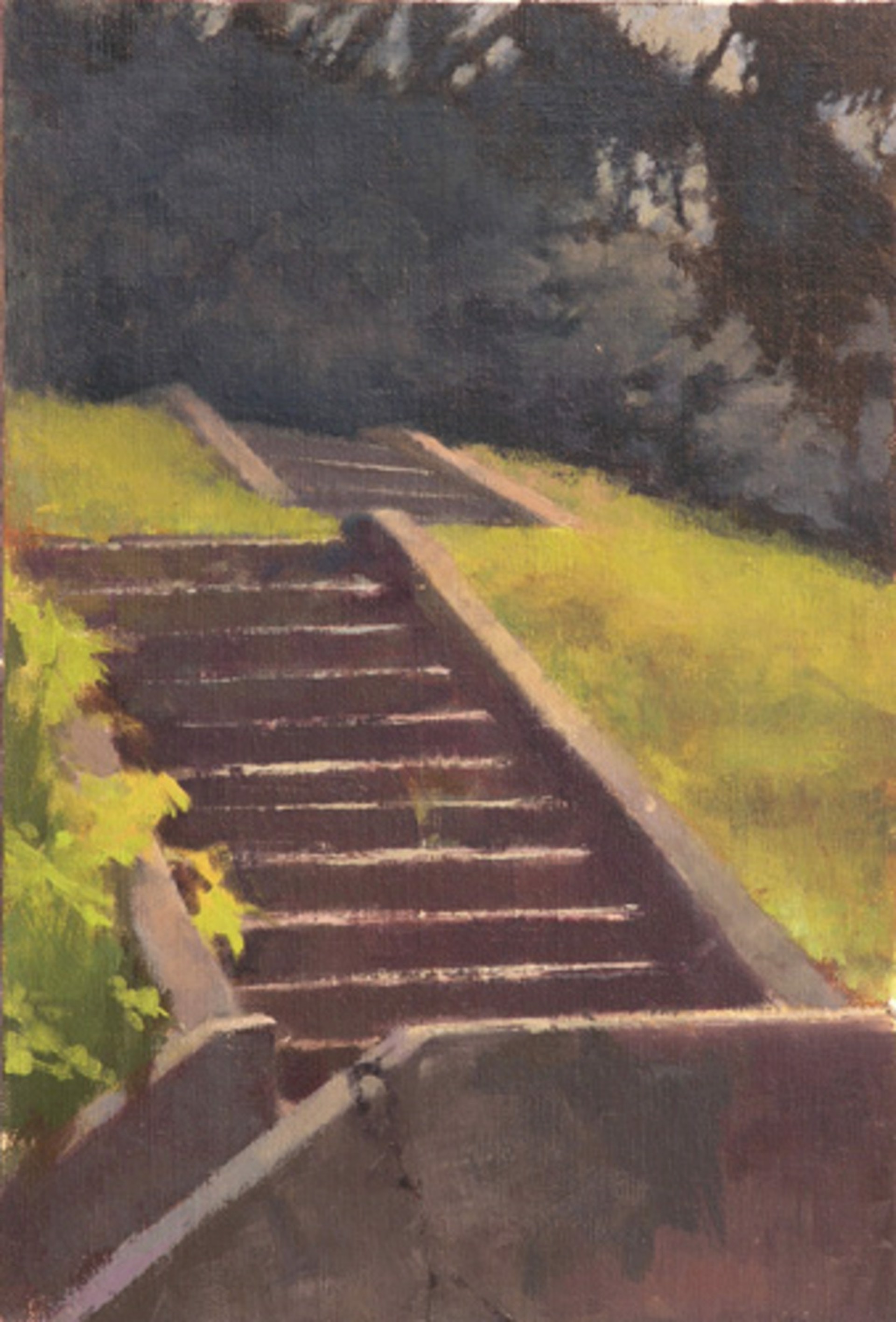 Shively Steps, West Face by Robert Paulmenn