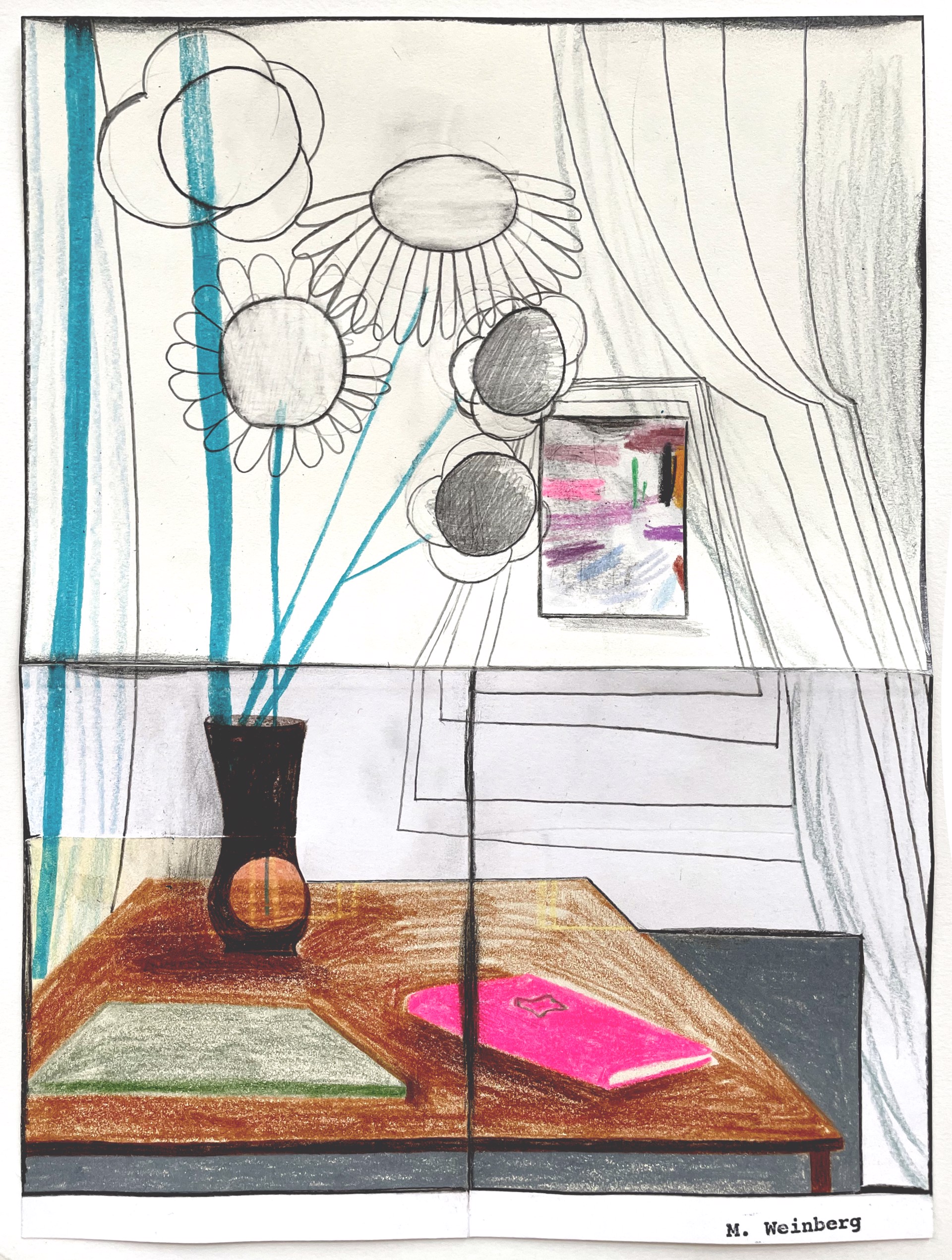 A Quiet Point Of Peace In The Center Of The Room by Michelle Weinberg