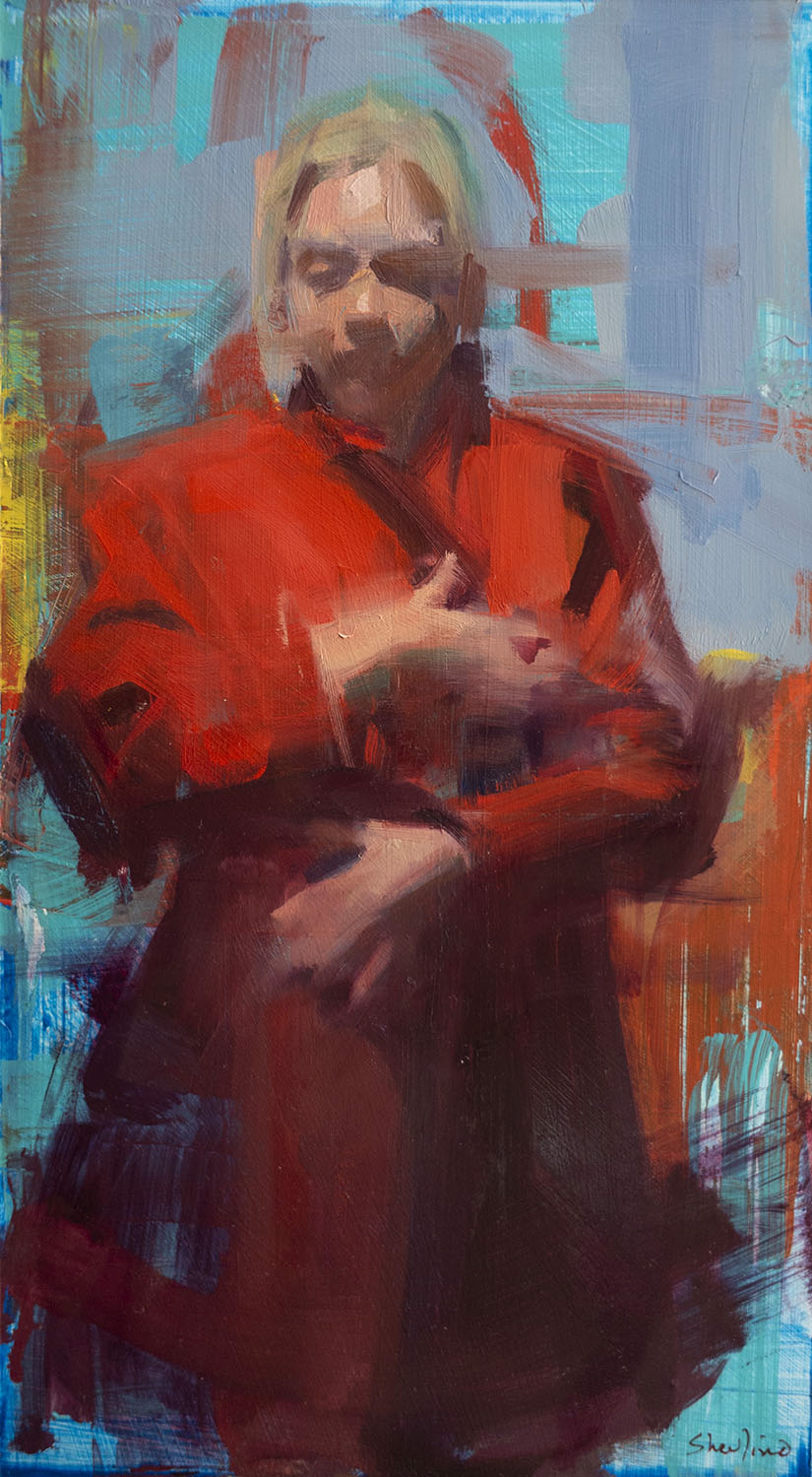 Red Coat by David Shevlino