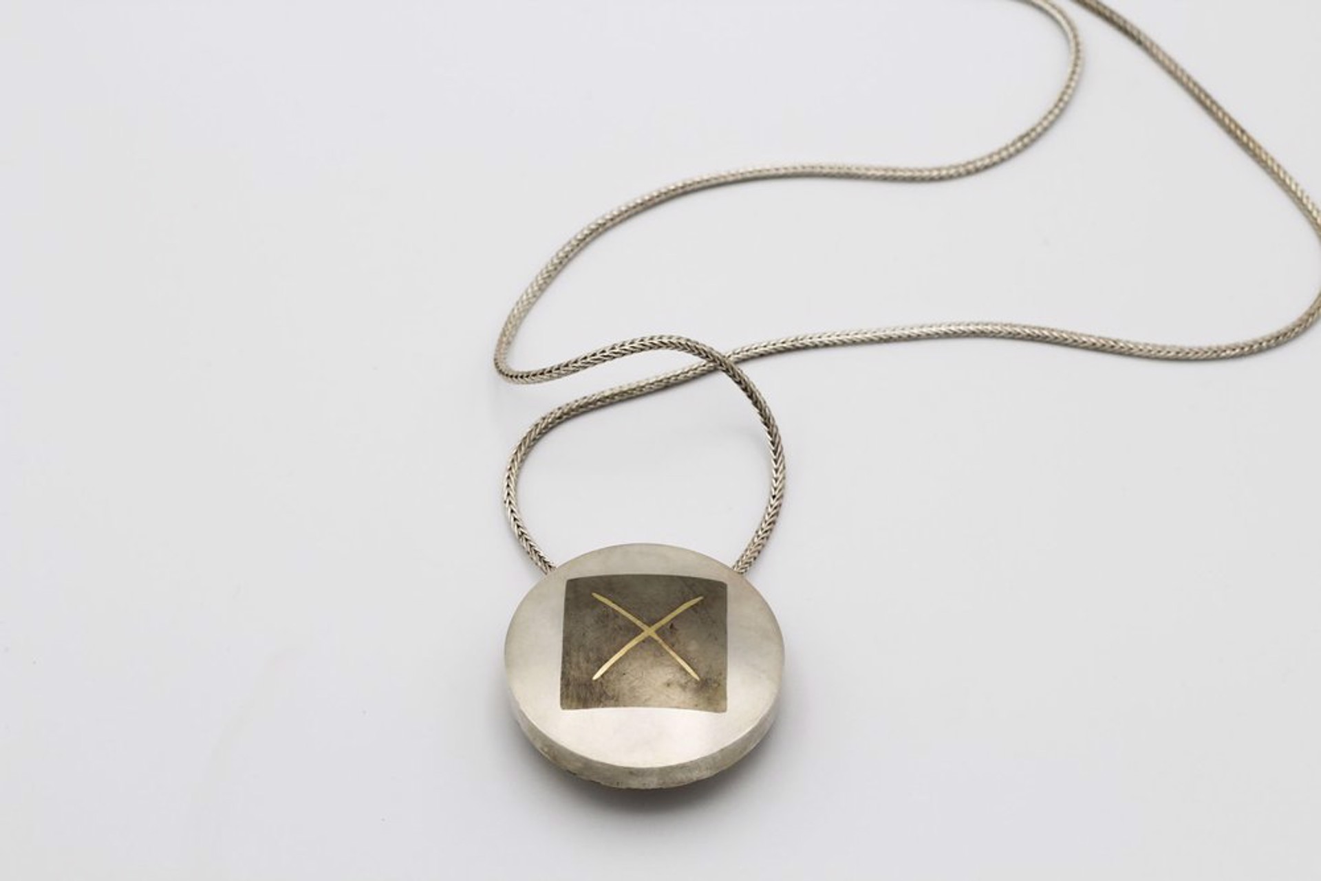Two-sided Pendant by Lisa Gralnick