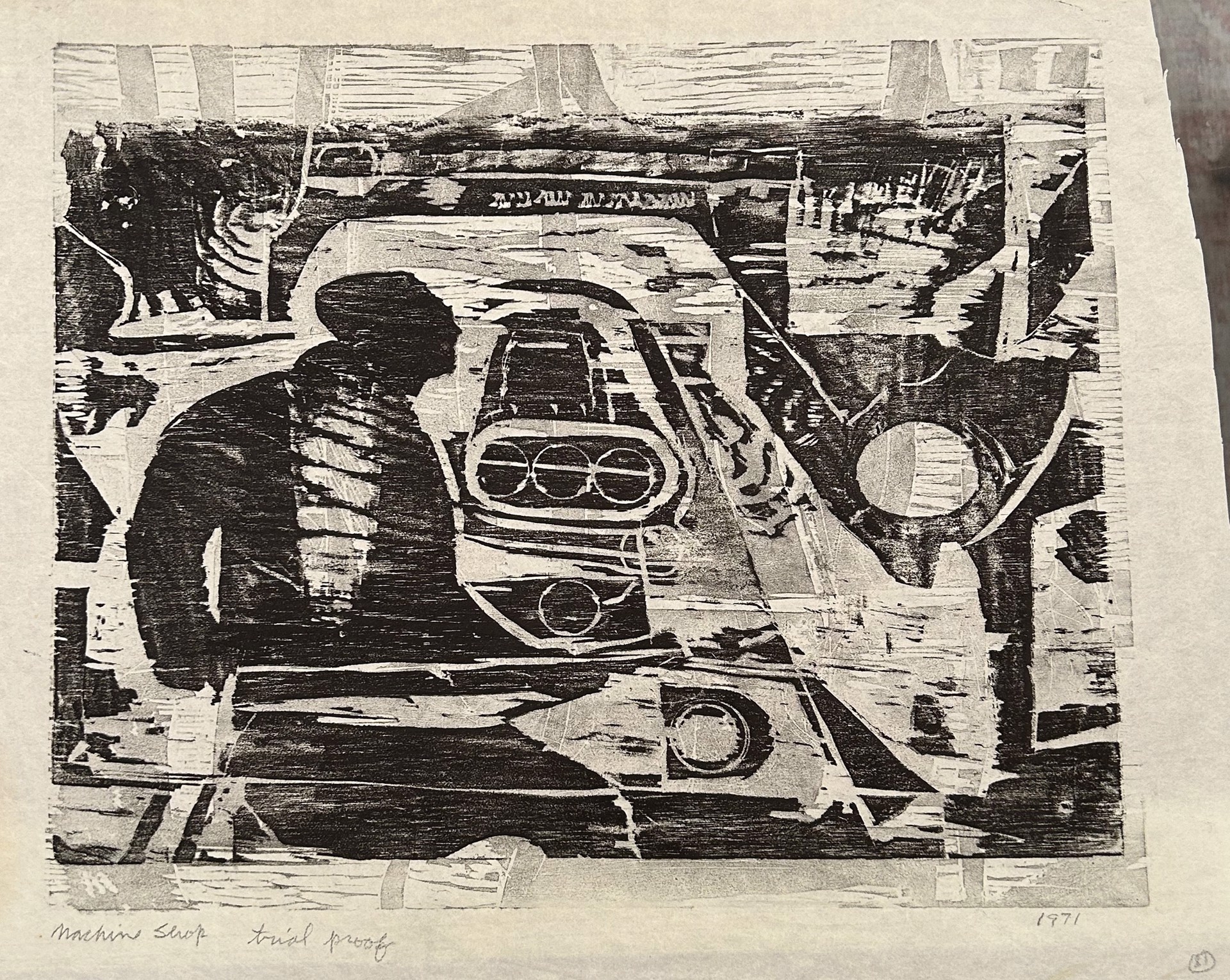 81a. Machine Shop by Bill Reily - Prints