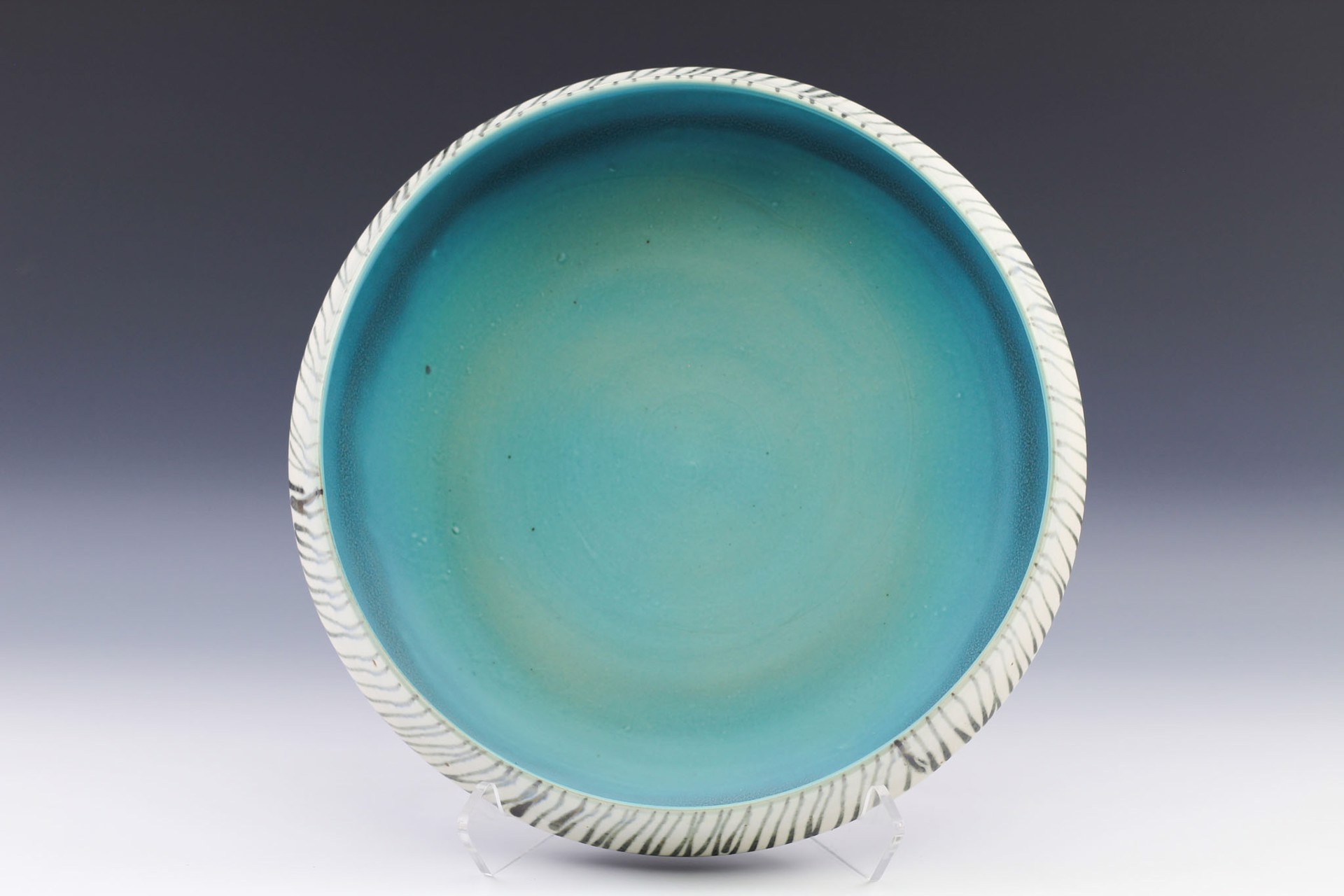 Large Low Bowl by Delores Fortuna