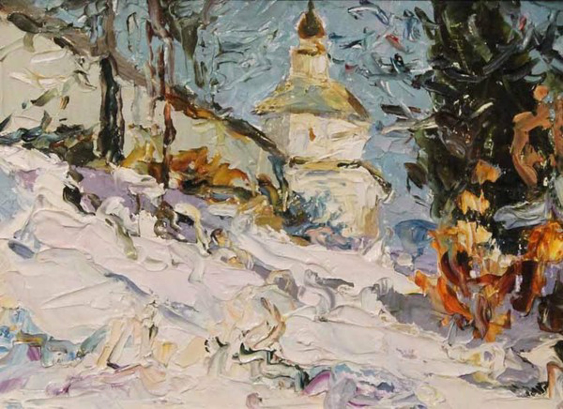 Winter by Tuman Zhumabaev
