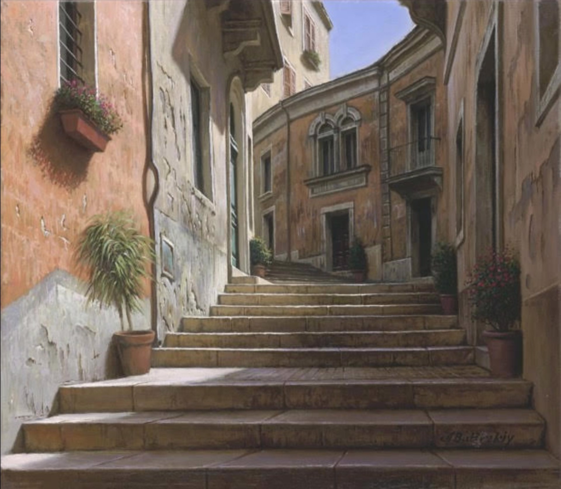 Steps of Assisi by Alexei Butirskiy