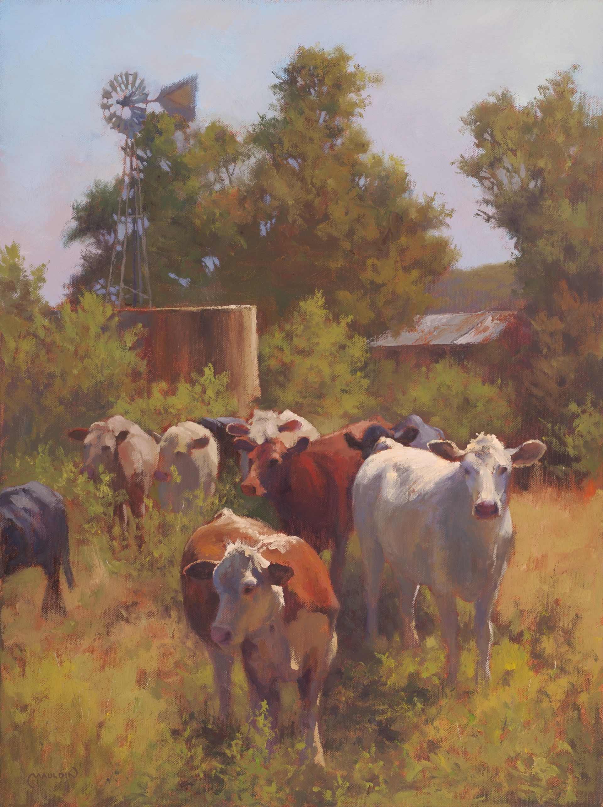 Hungry Herd by Chuck Mauldin
