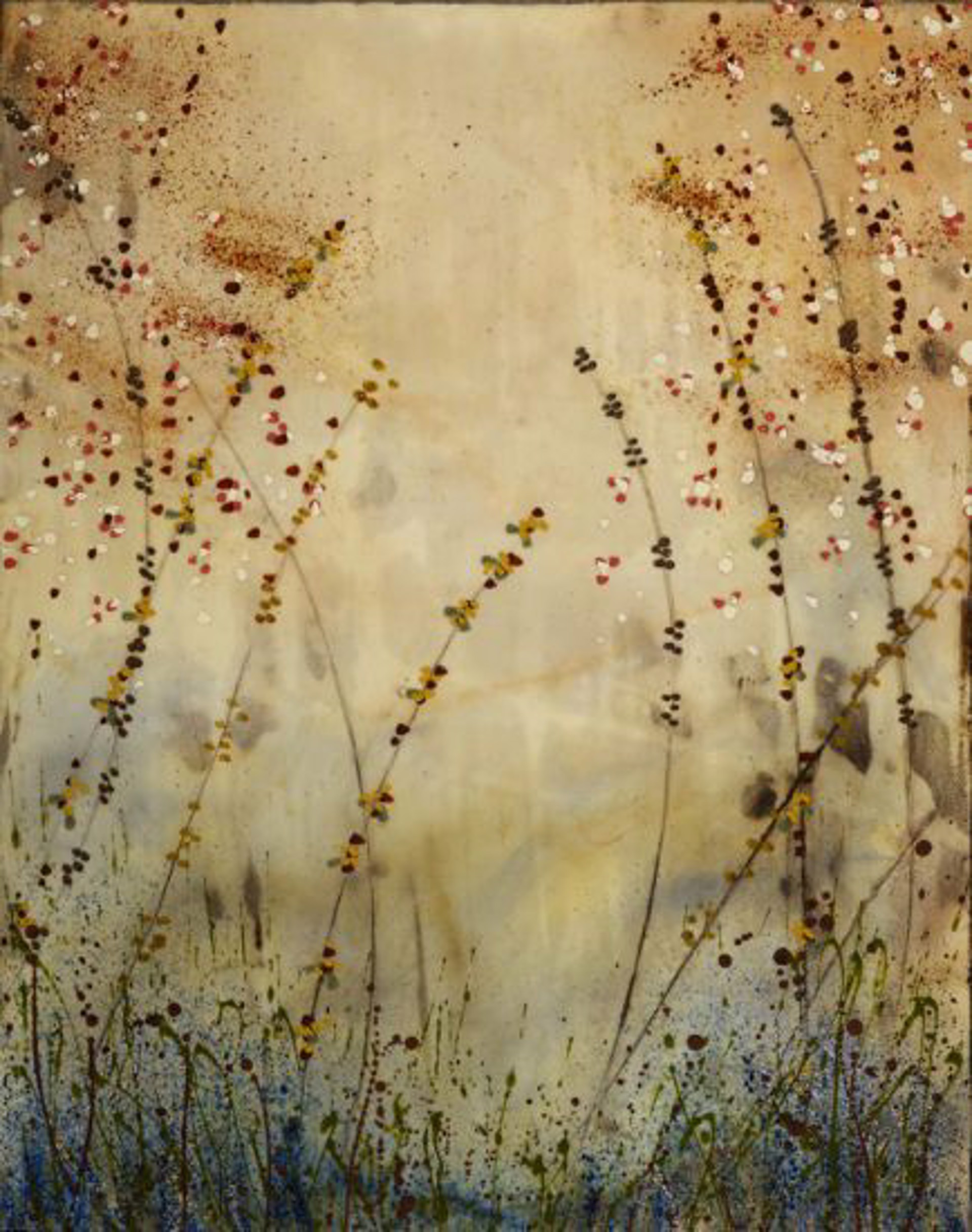 At The Villa by Mary Farmer