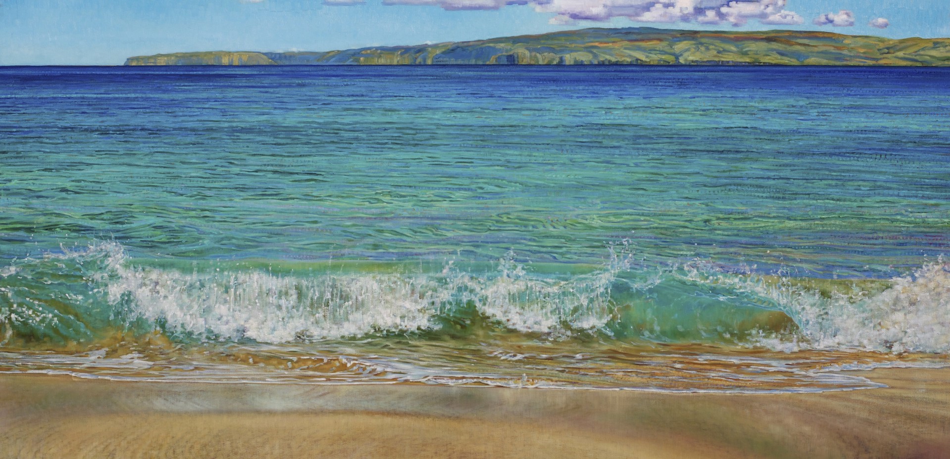 Makena Beach Shorebreak by Caroline Zimmermann