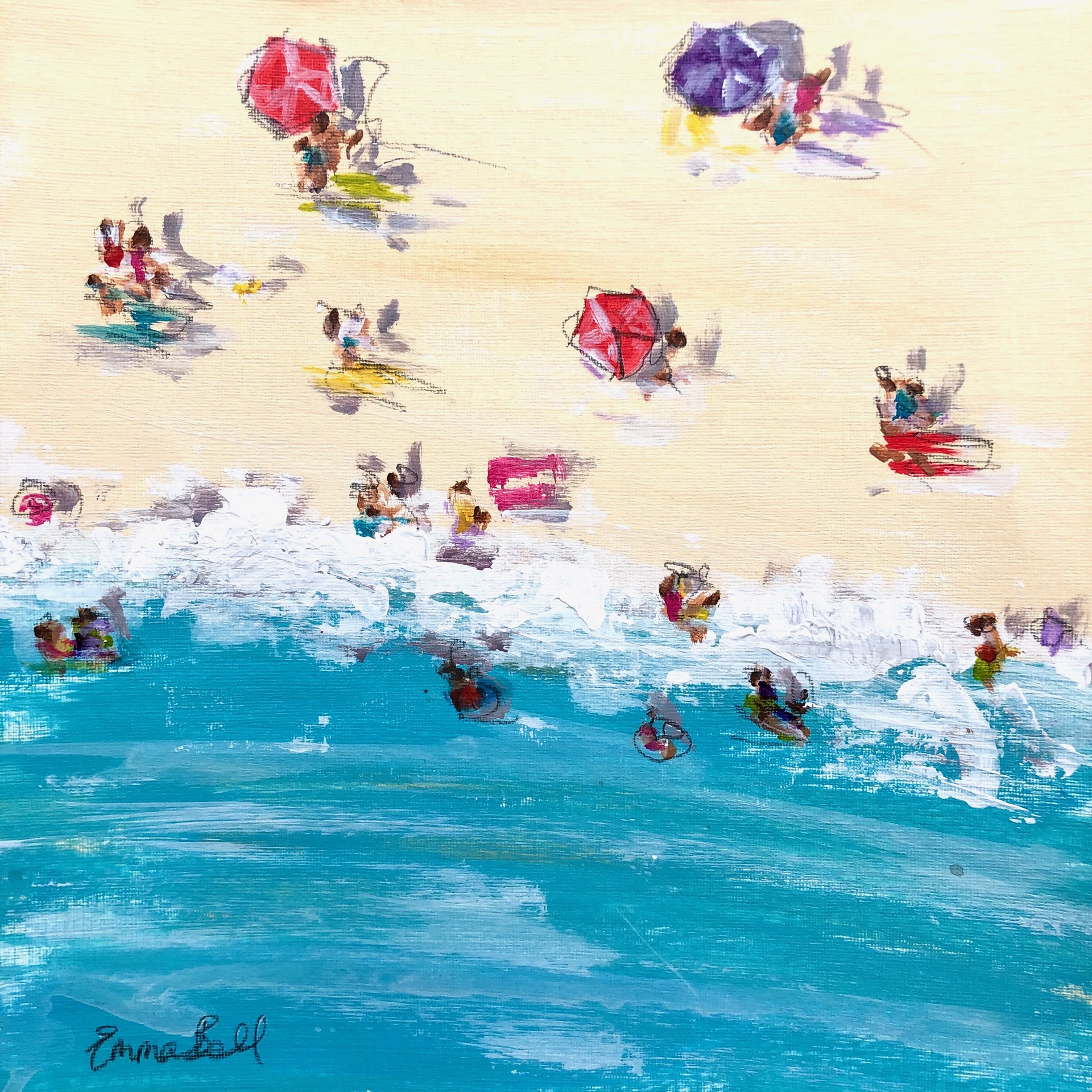 Beach Comber II by Emma Bell
