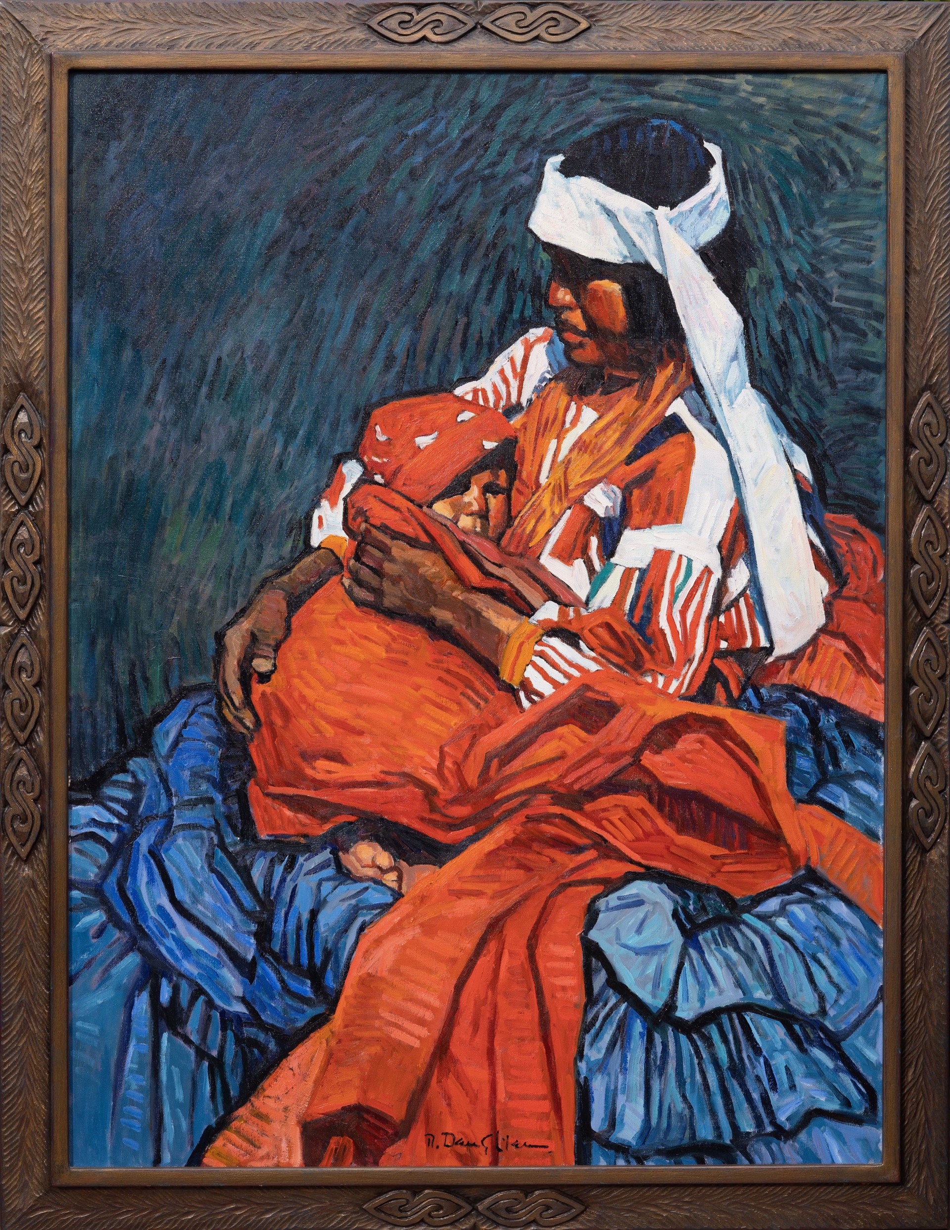 Mother and Child by Robert Daughters (1929-2013)