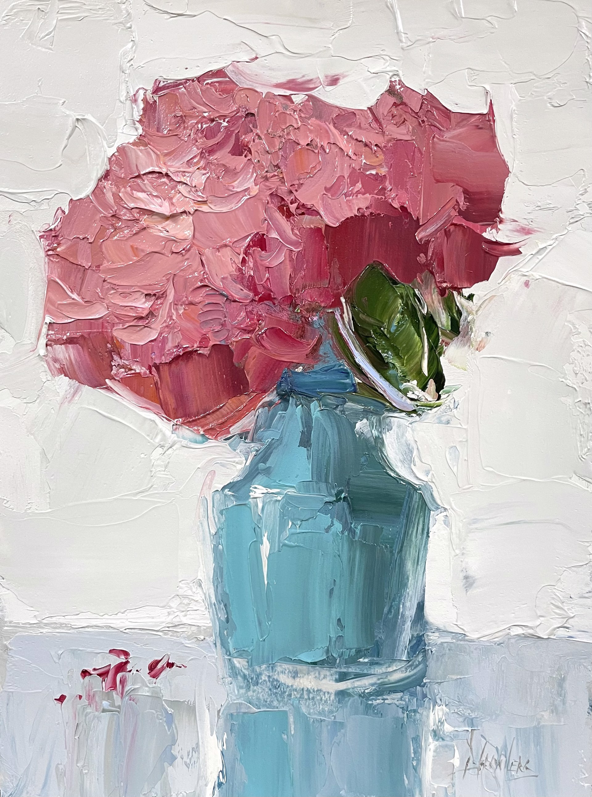 Pink Hydrangea- ON APPROVAL by Barbara Flowers