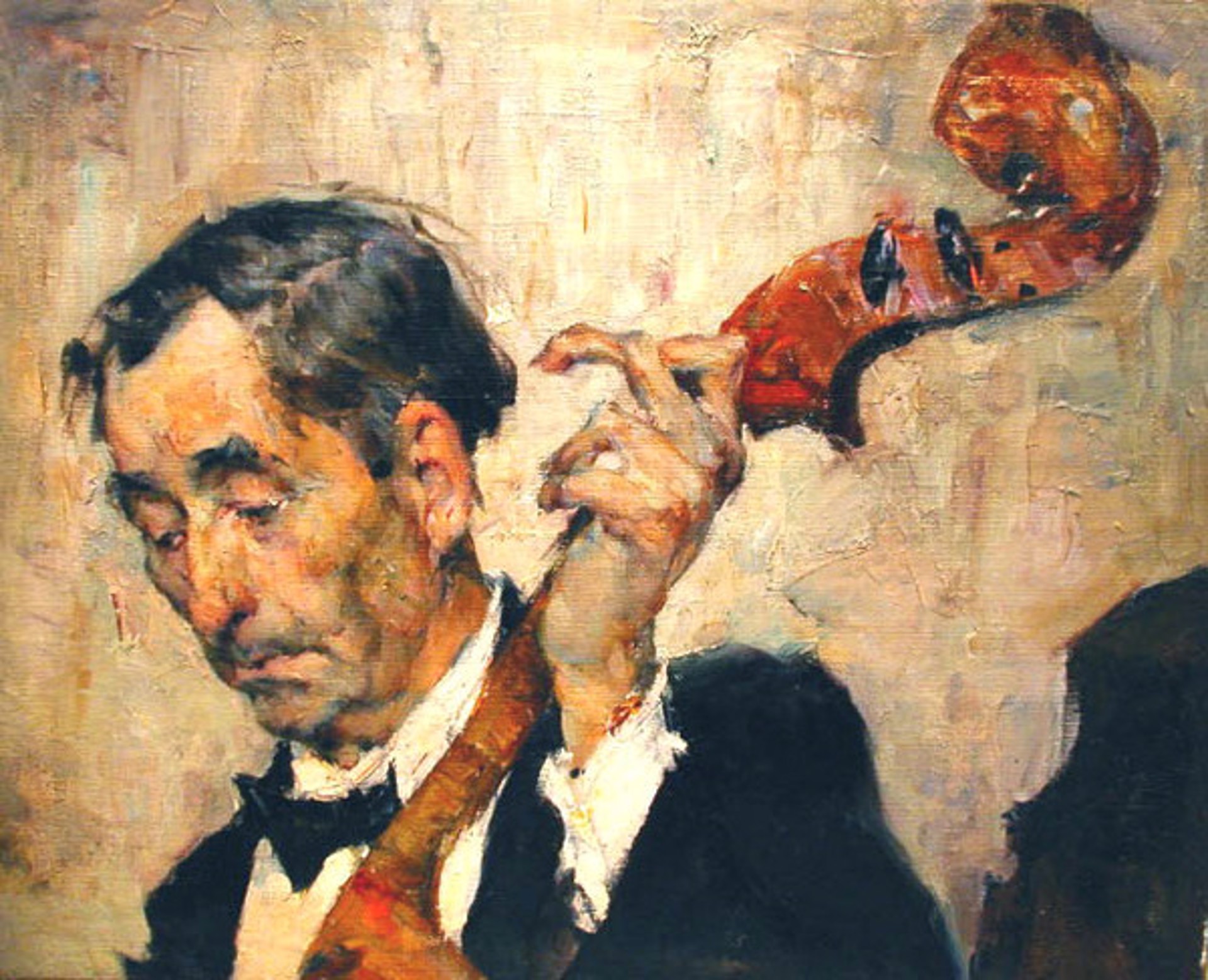 The Cellist by Valentina Saveleva
