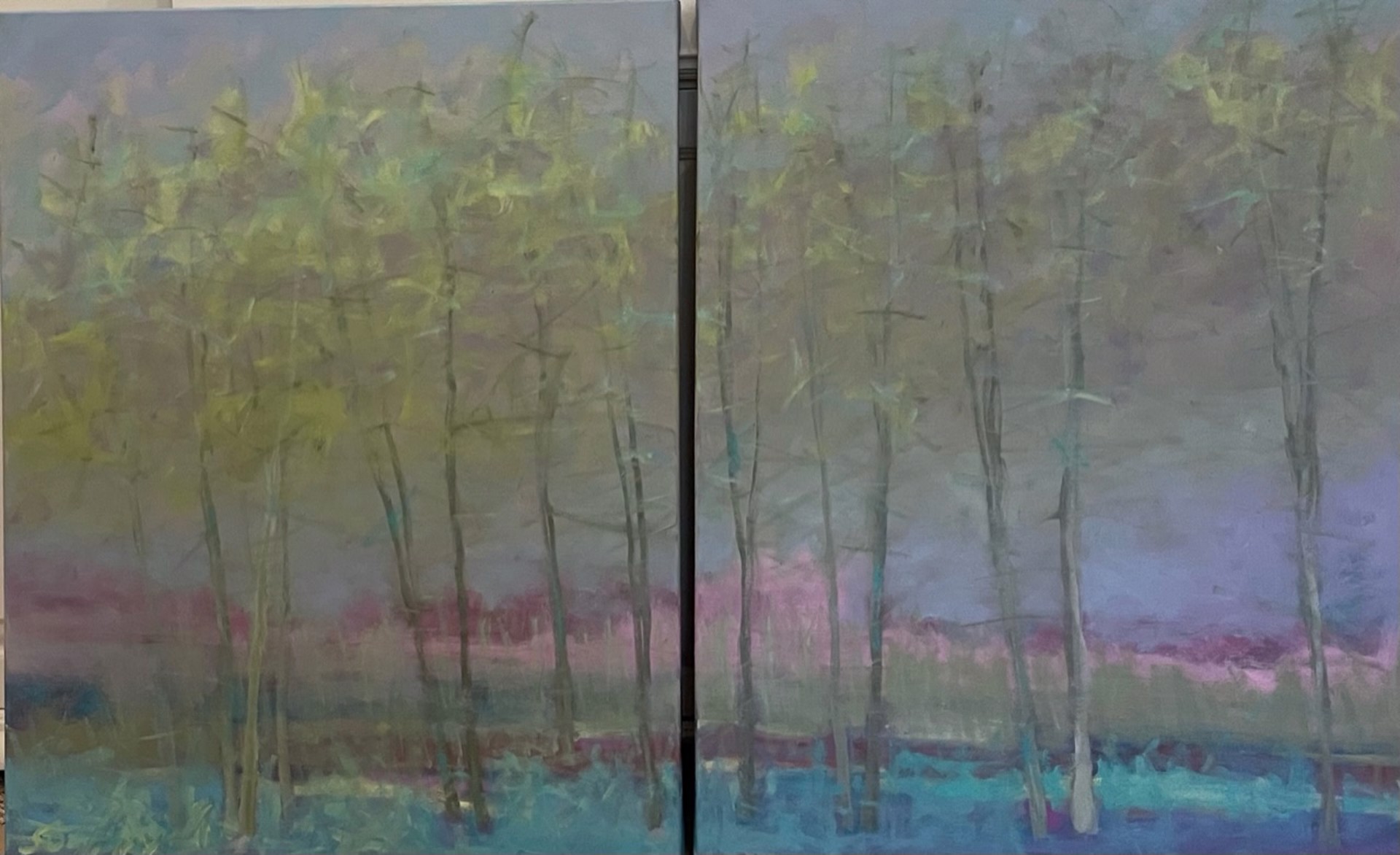 Dazzled Diptych by Sunny Goode