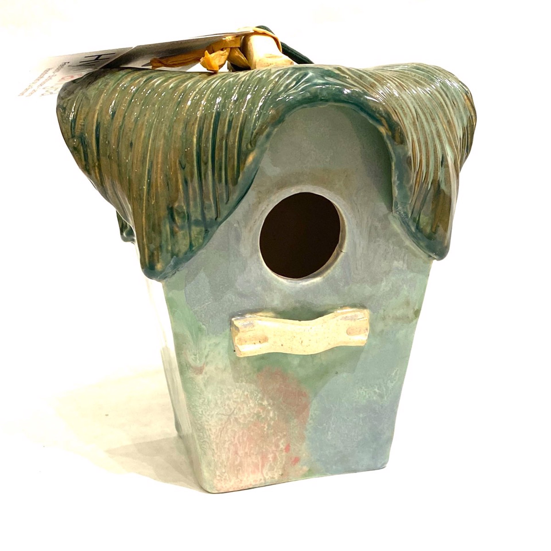 Wren/Chickadee Birdhouse LB23-3 Hydrangea Collection by Lin Barnhardt