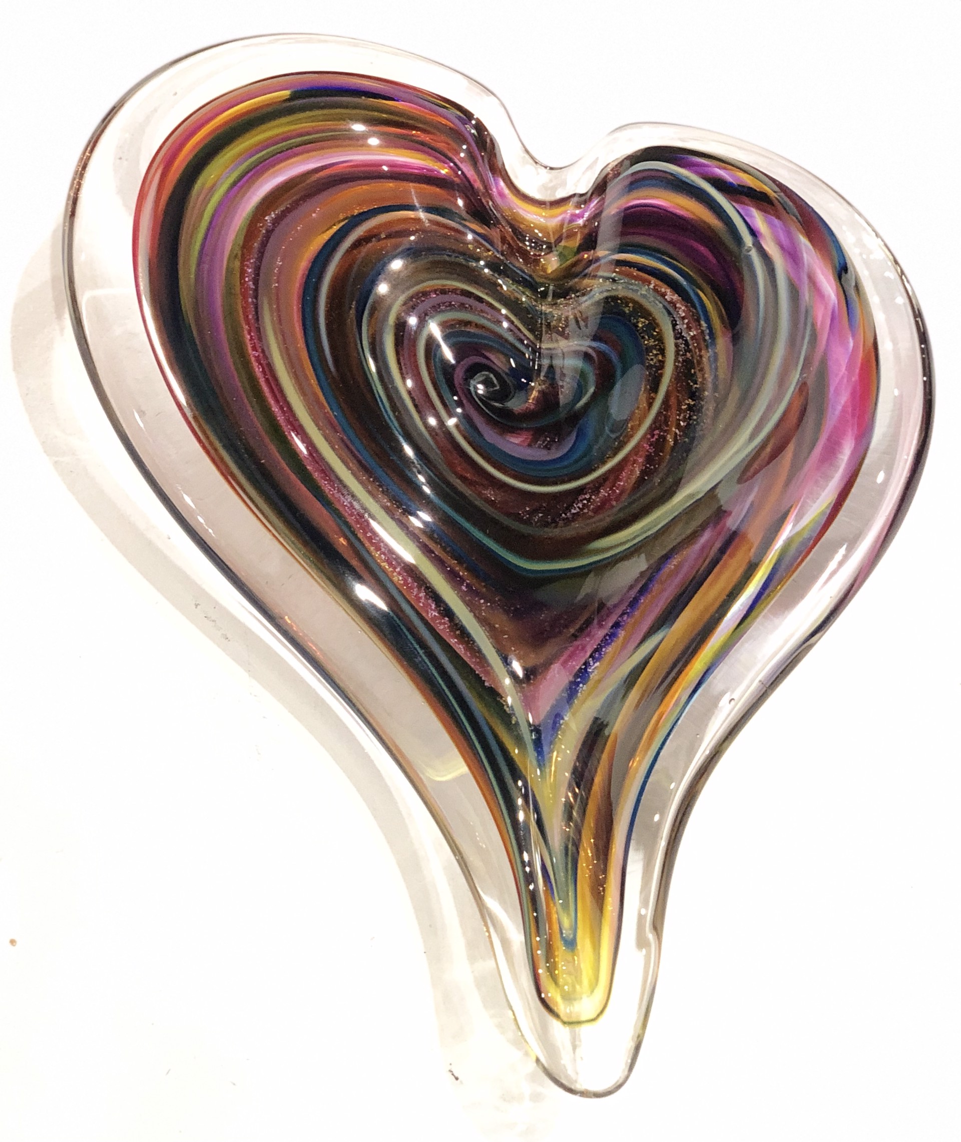 Rainbow Heart by David Goldhagen