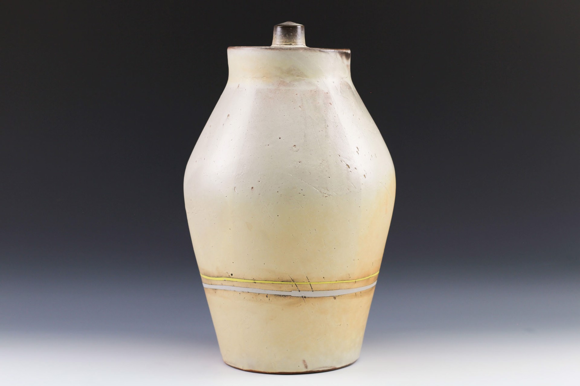 Large Lidded Jar by Tom Jaszczak