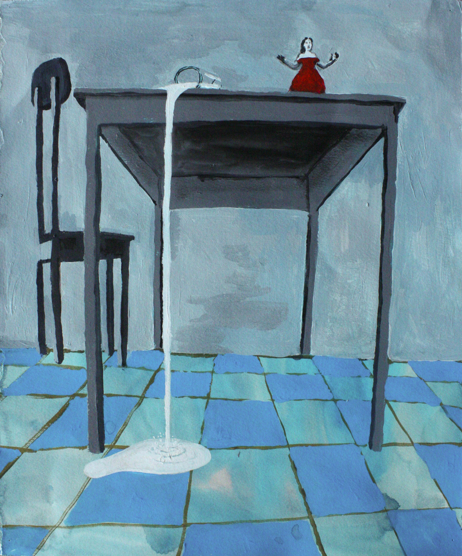 Untitled table (opera) by Matt Christy