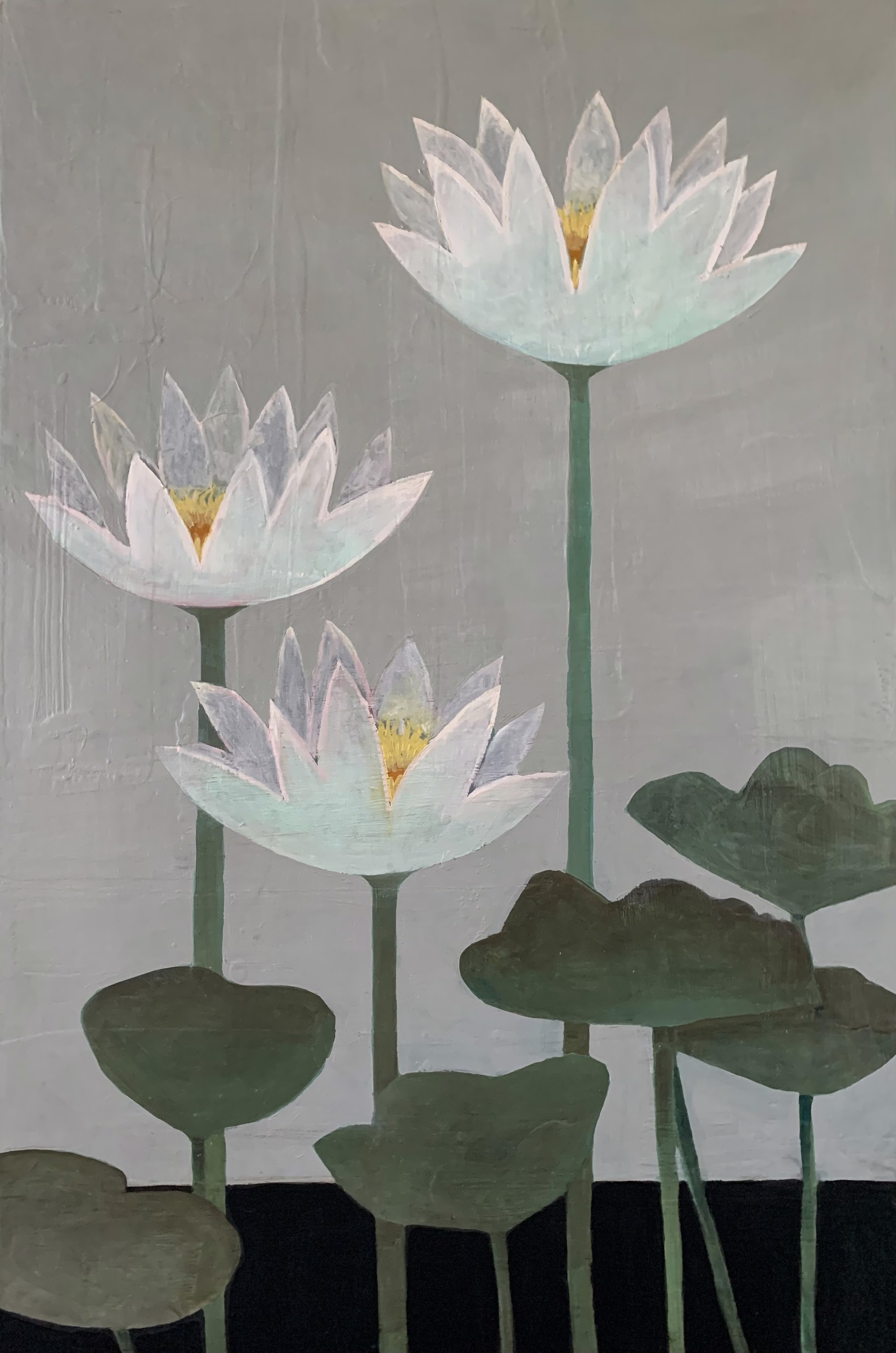 Lotus Pond by Jeni Stallings