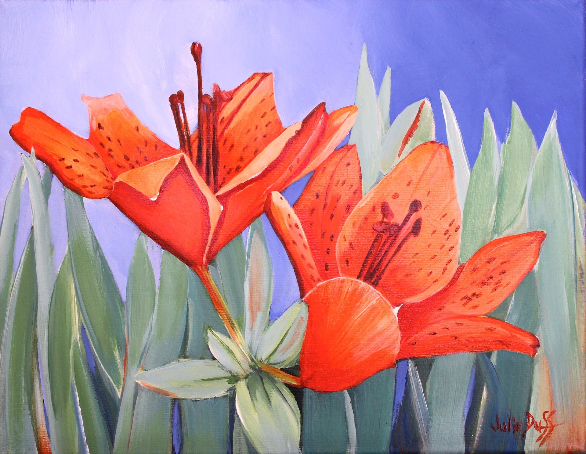 Fleur de Lys by Julie Duff