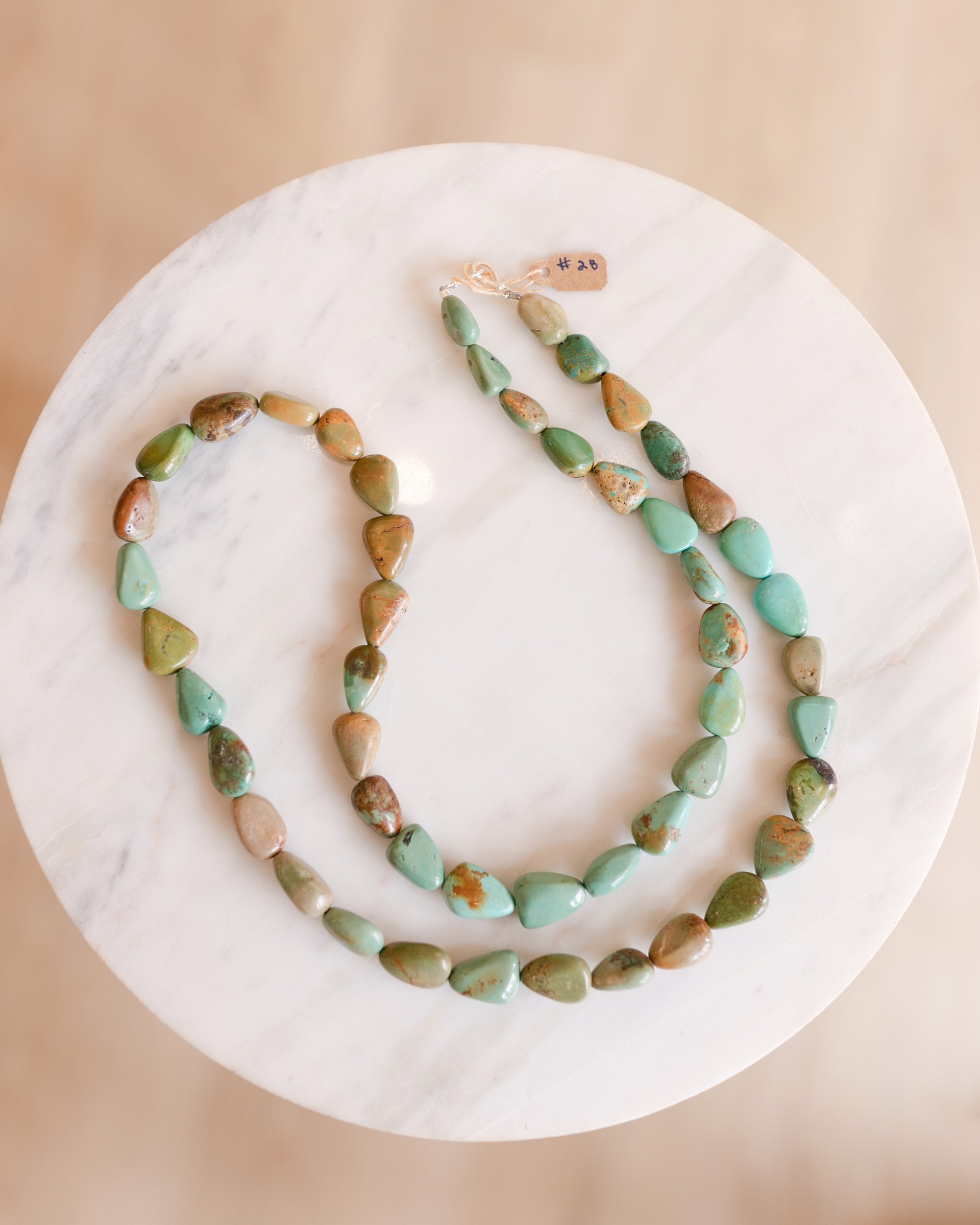 28 - Long single turquoise by Melissa Frost