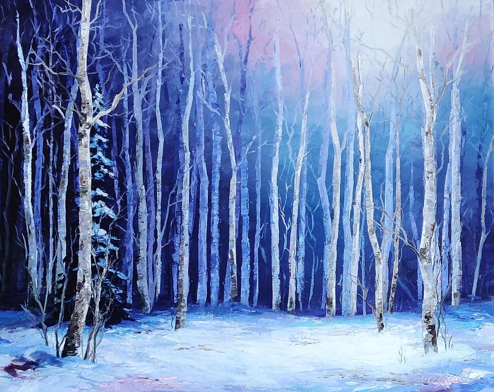 Winter's Glow by Amy Everhart