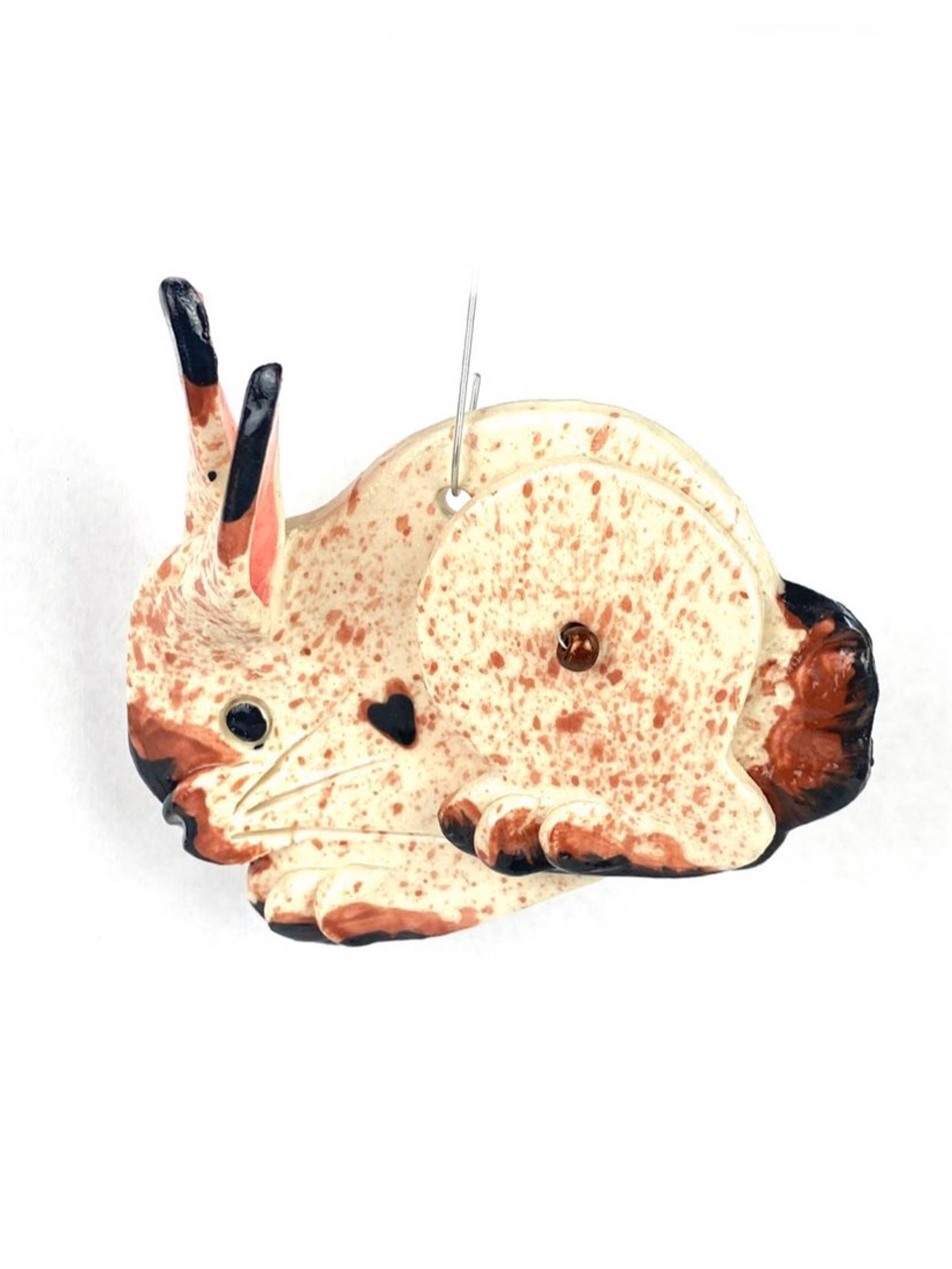 Bunny Ornament by Nancy Jacobsohn