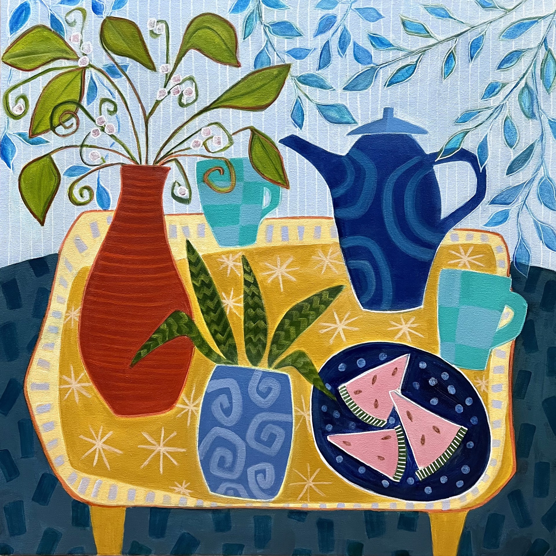 Tea Party by Joyce Grasso