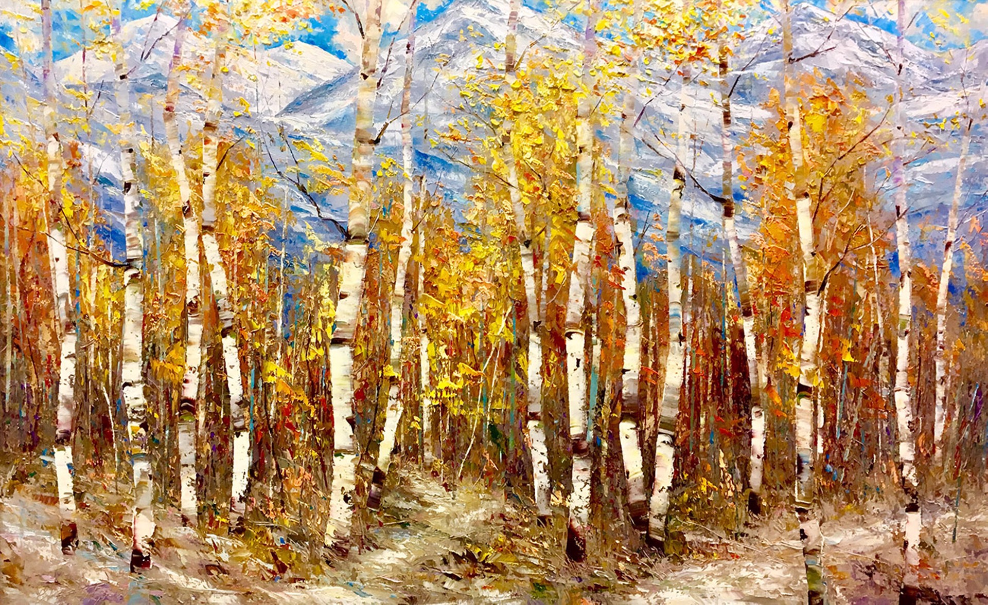 Early Fall (SOLD) by DEAN BRADSHAW