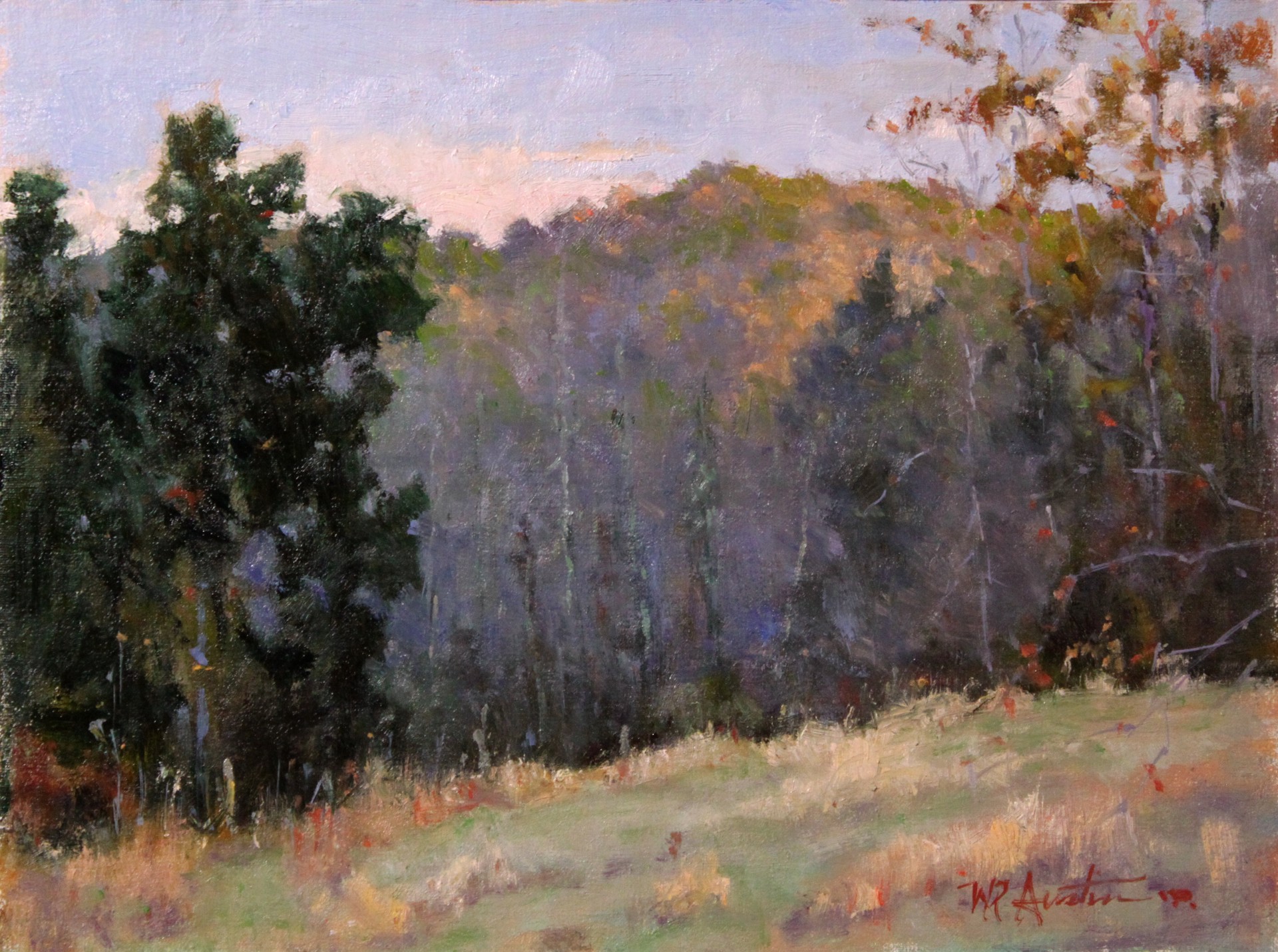 East Pasture Morn by Perry Austin