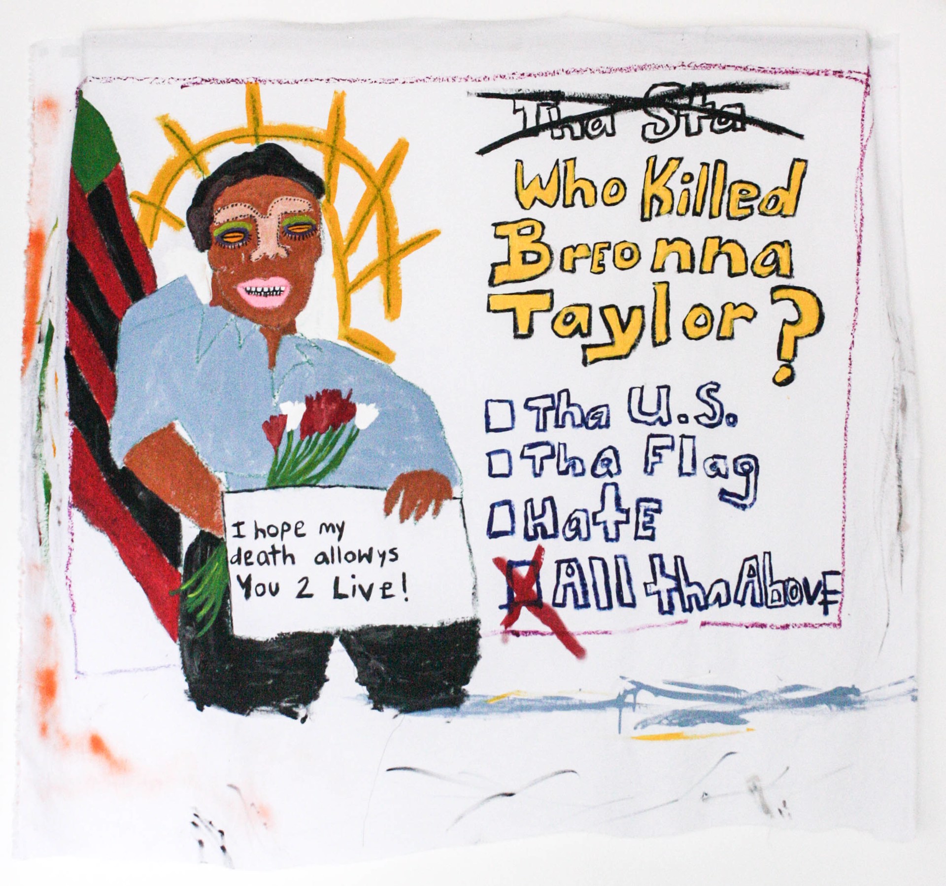 Justice for Breonna Taylor by Marlos E'van
