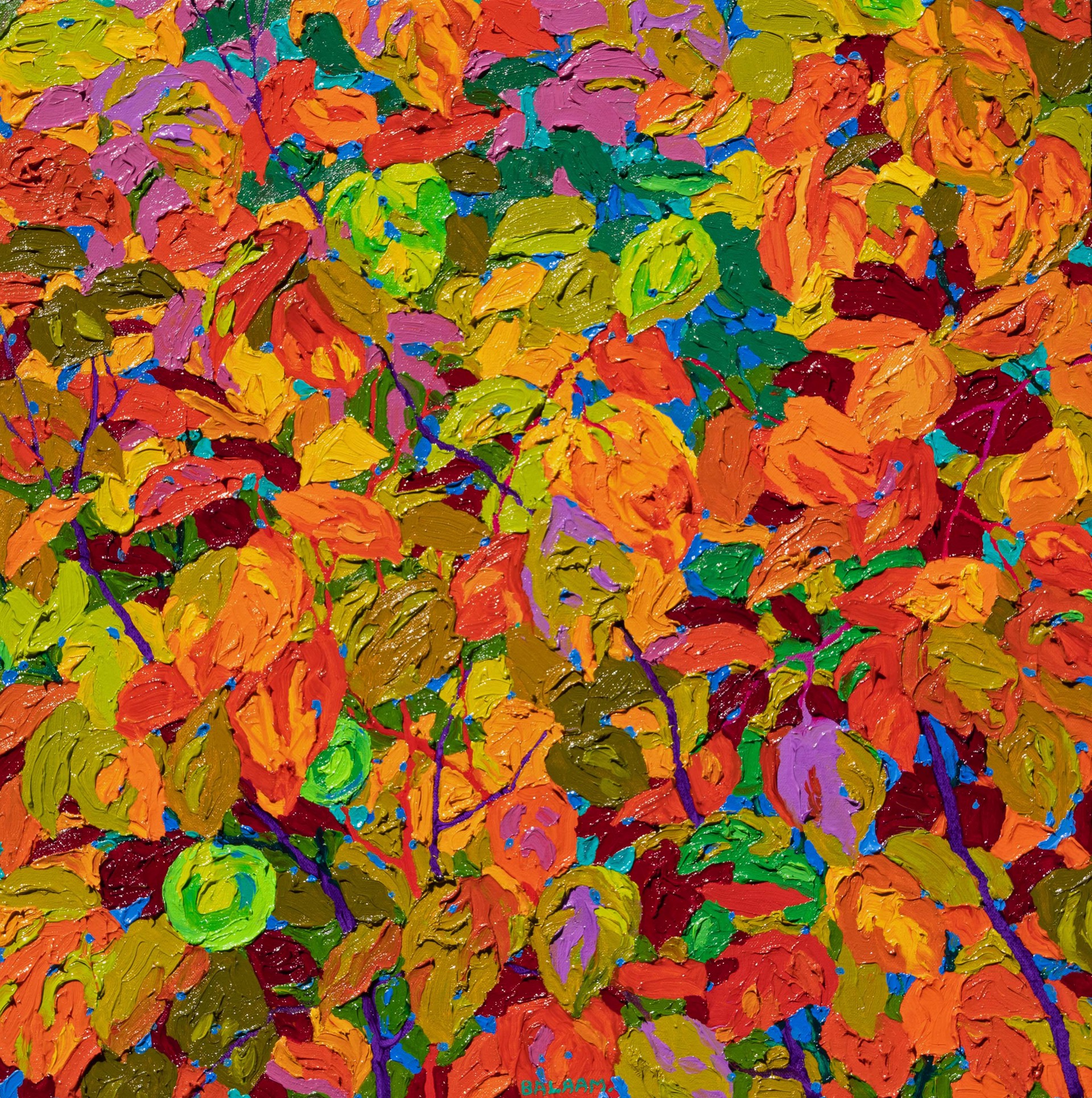 Every Leaf, Every Twig, Every Branch Series - Autumn Crab Apples by Frank Balaam