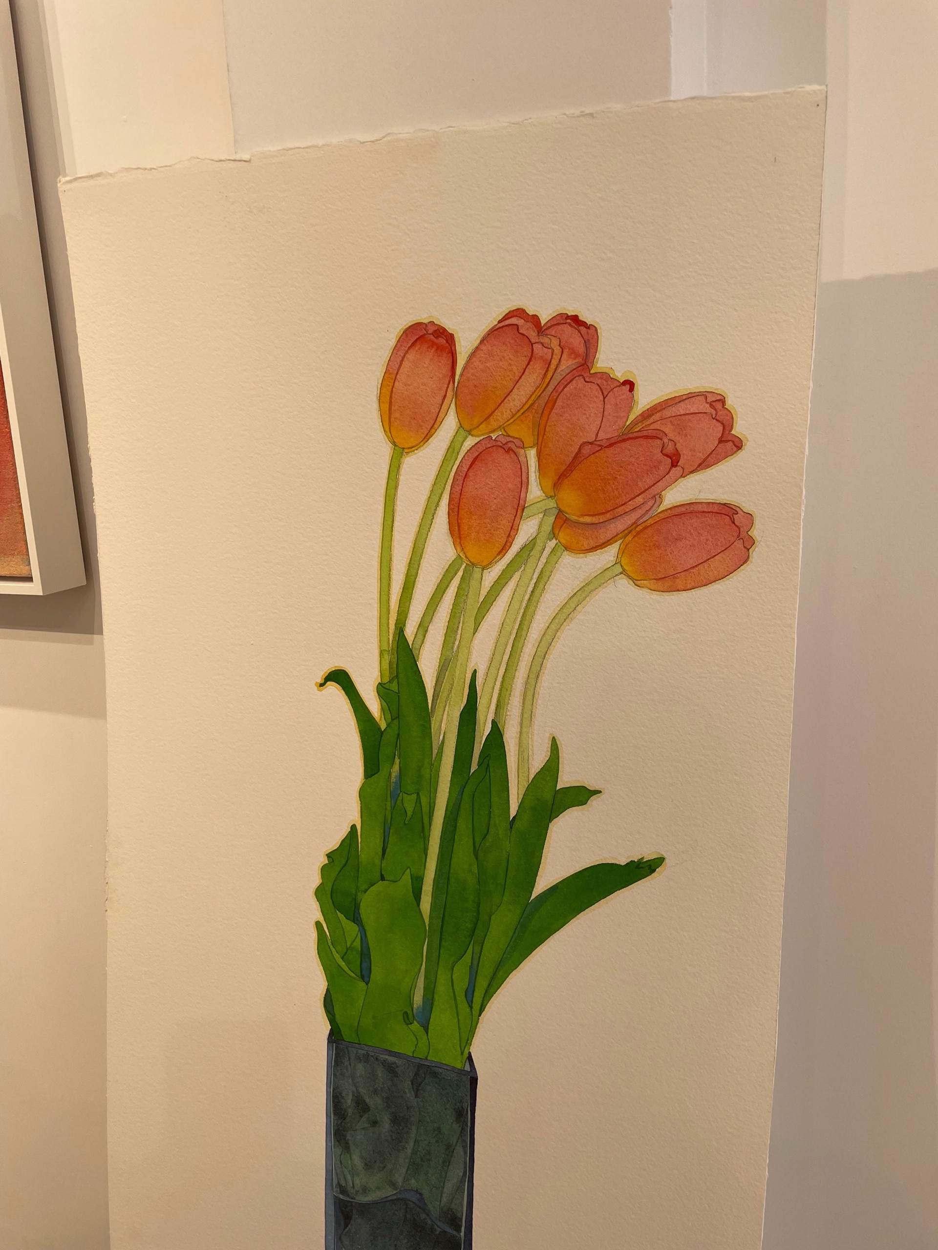 Tall Tulips (unframed) by Gary Bukovnik