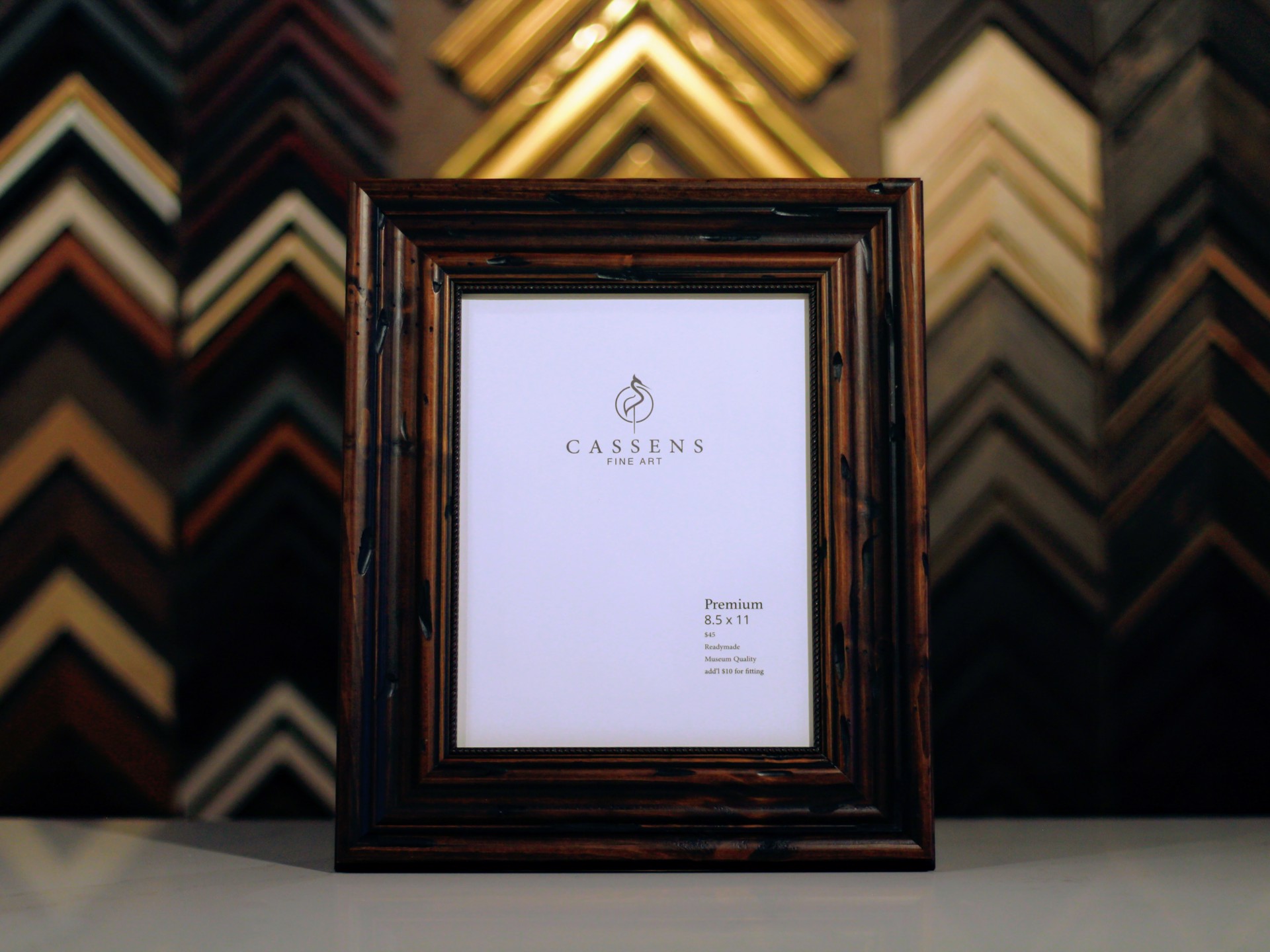 8.5x11 Premium Ready Made Frame