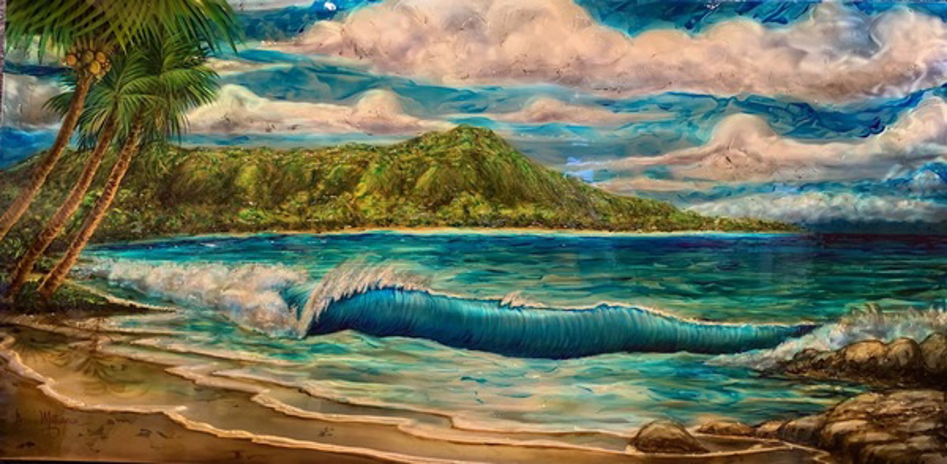 Diamond Head Afternoon IM1636 by Dennis Mathewson