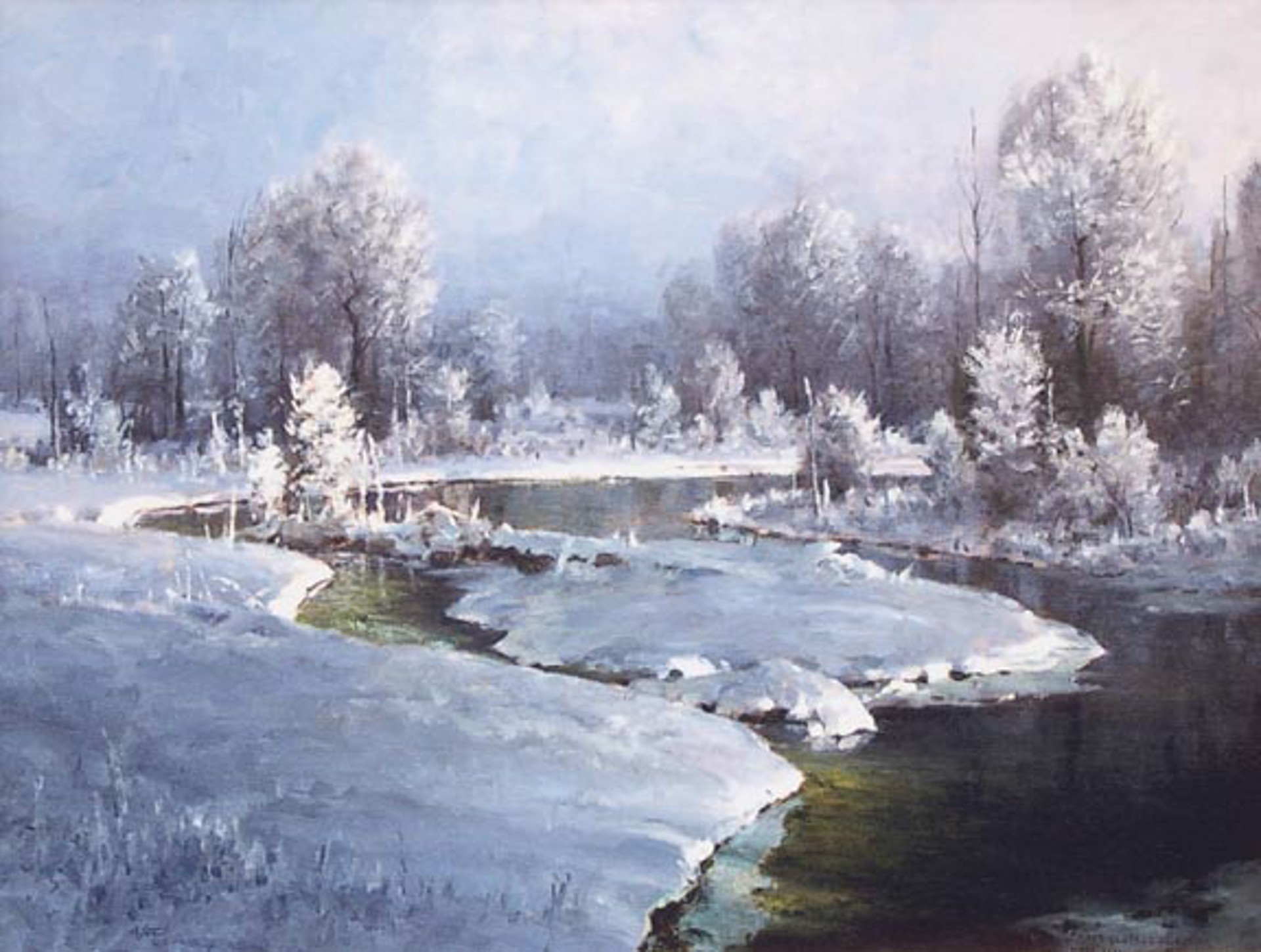 Morning Frost by Jim Wilcox Giclees