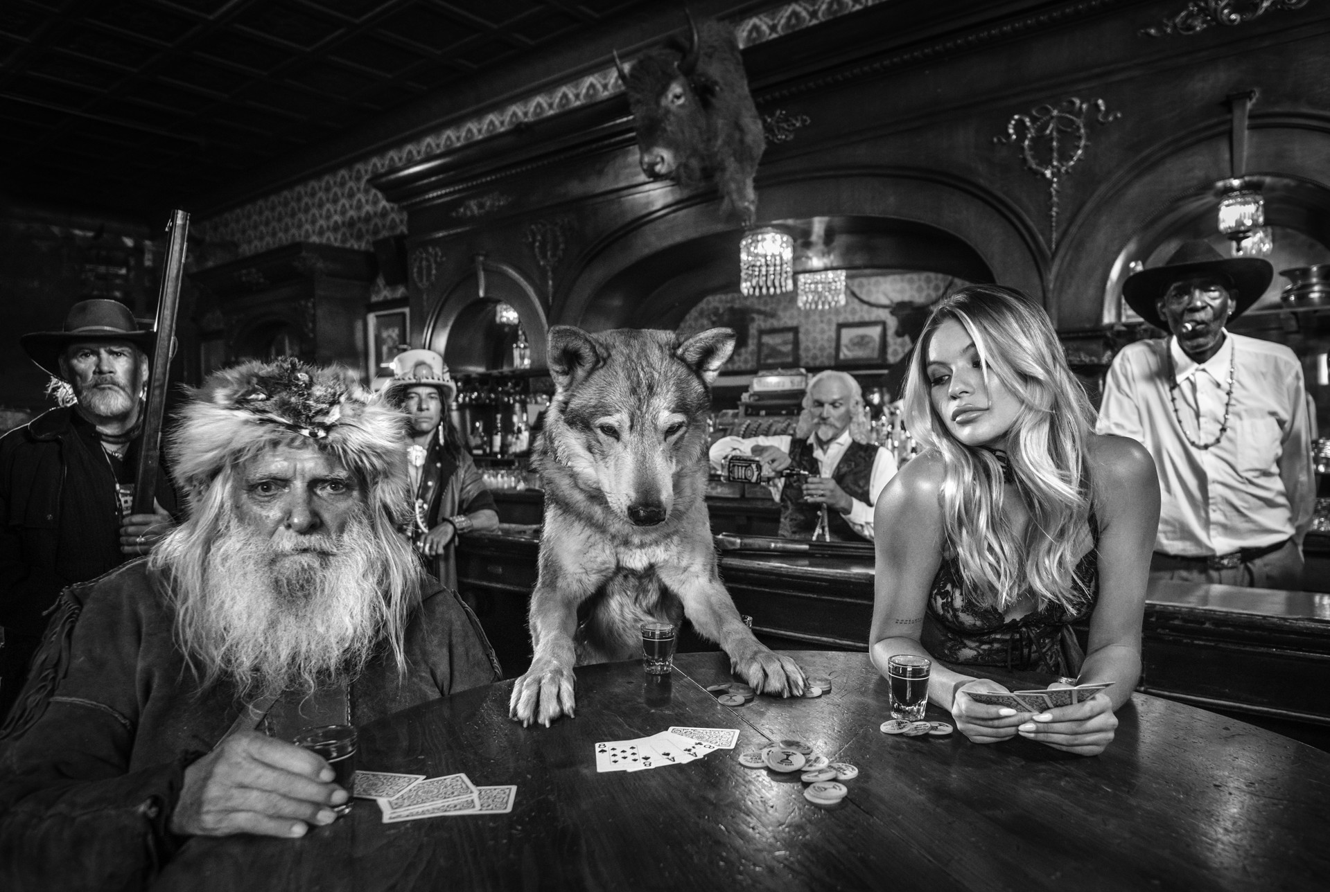 Aces and Eights by David Yarrow