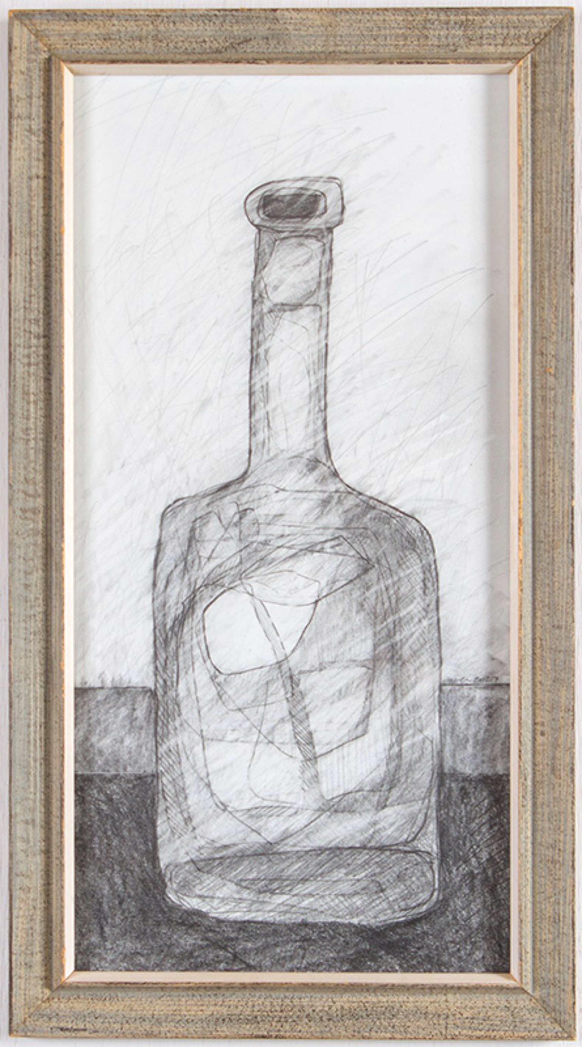 Single Morandi Bottle by David Dew Bruner