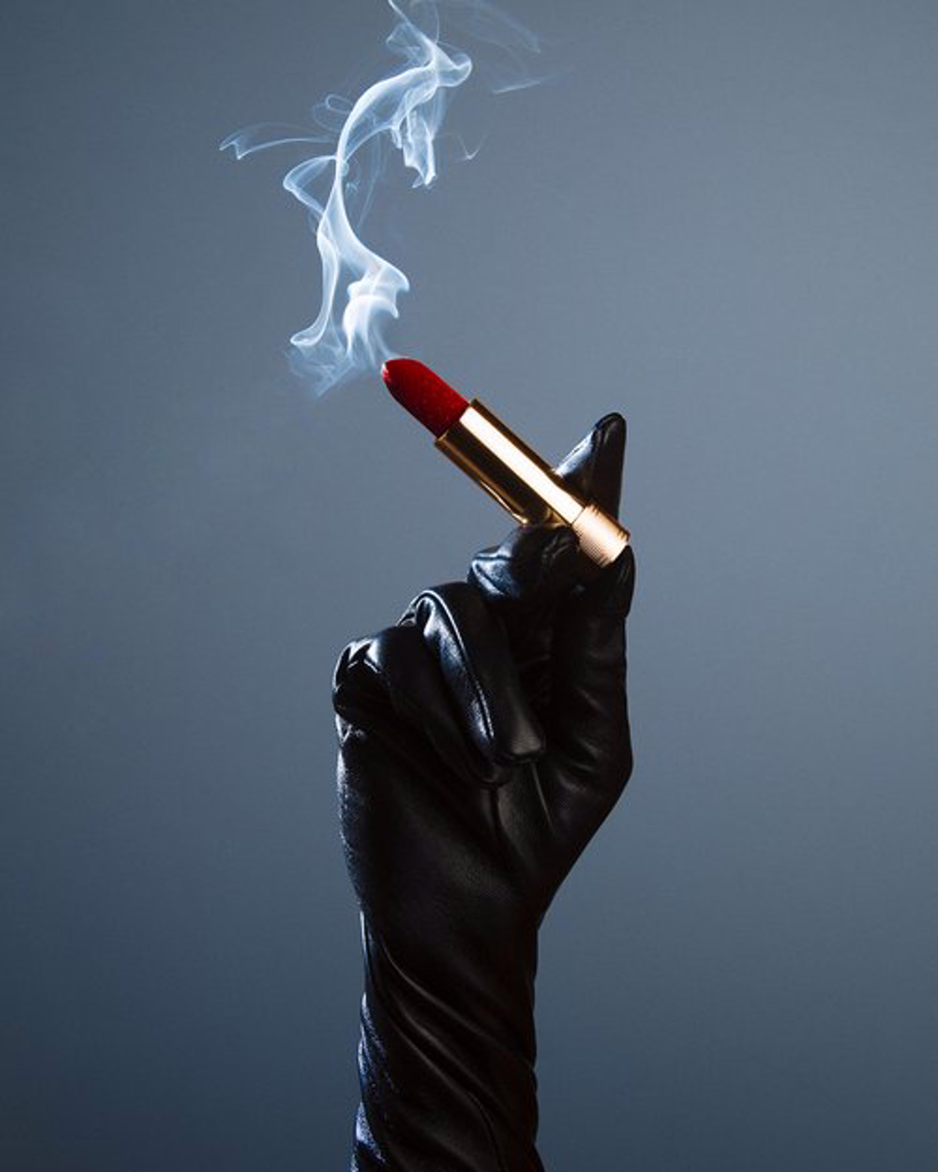 Lipstick Cigarette by Tyler Shields